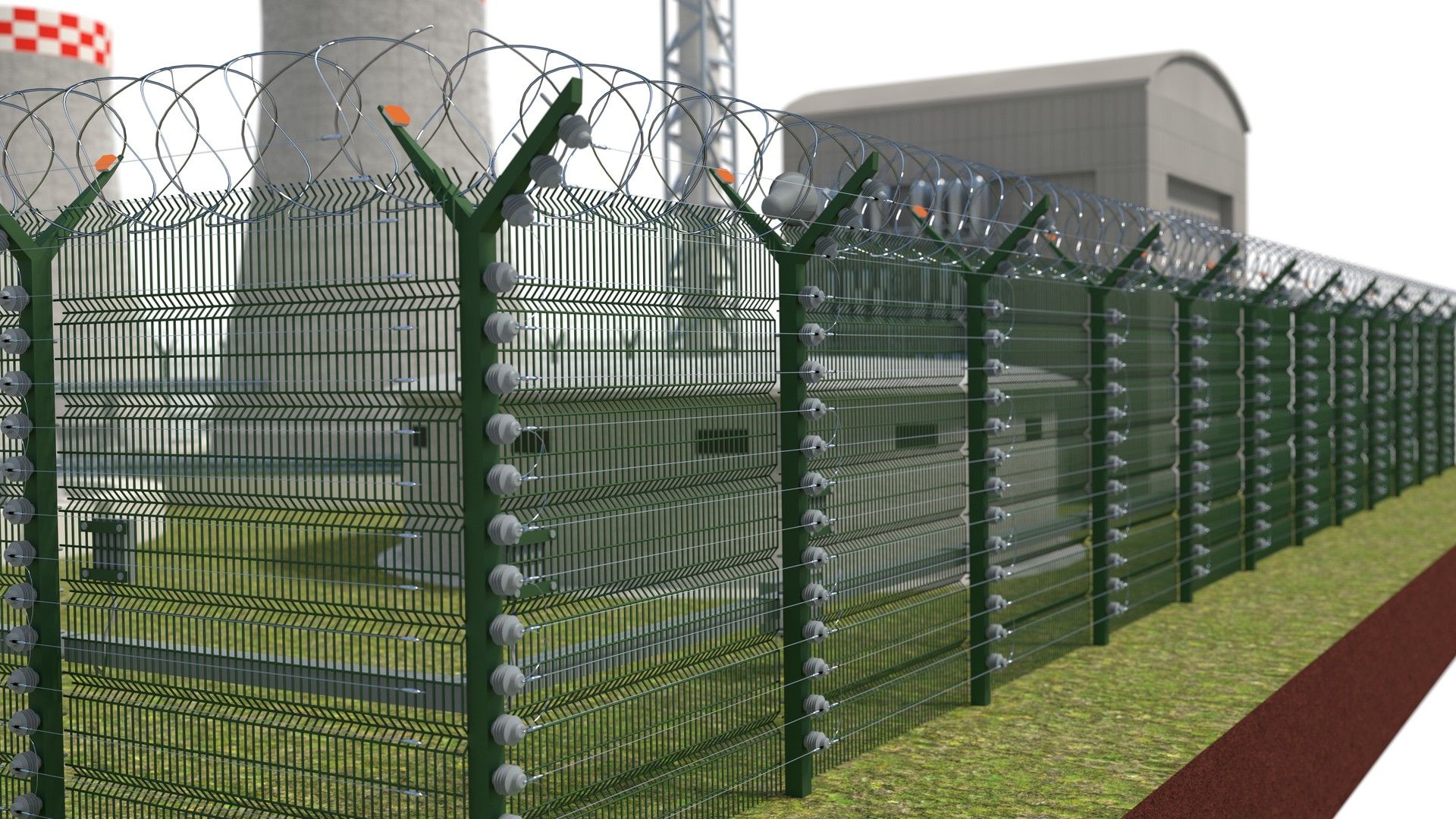 1920x1080 Eugene Zabugin voltage electric fence at nuclear power plant