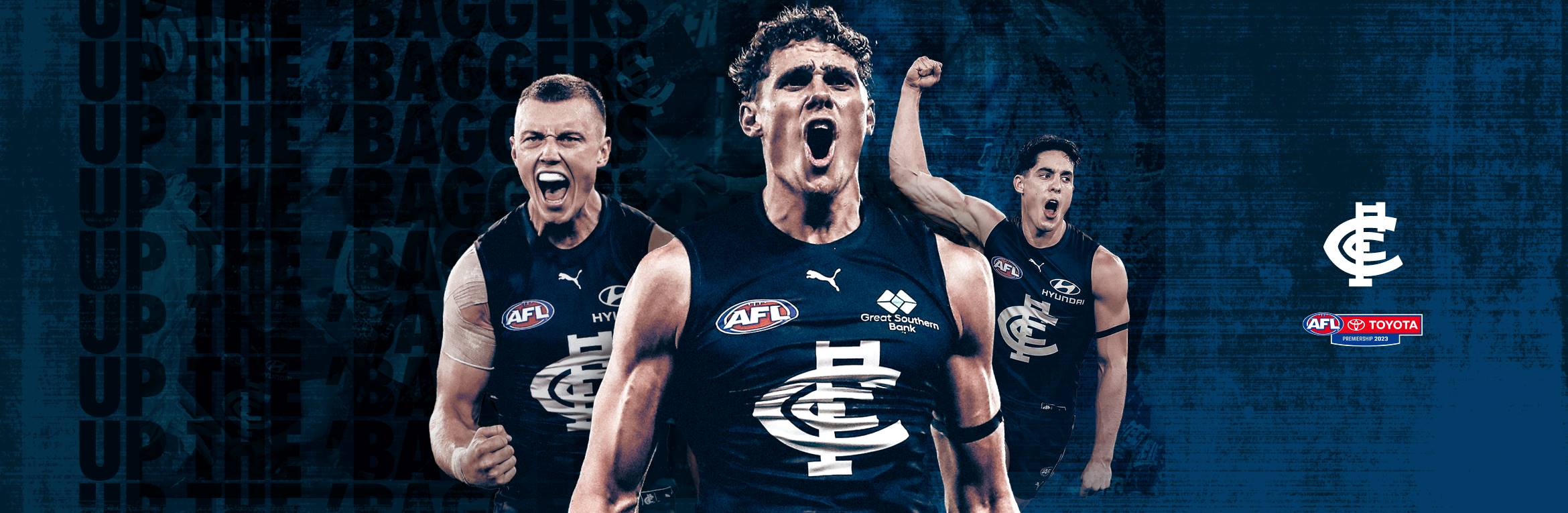 2340x765 Carlton Football Club Wallpaper