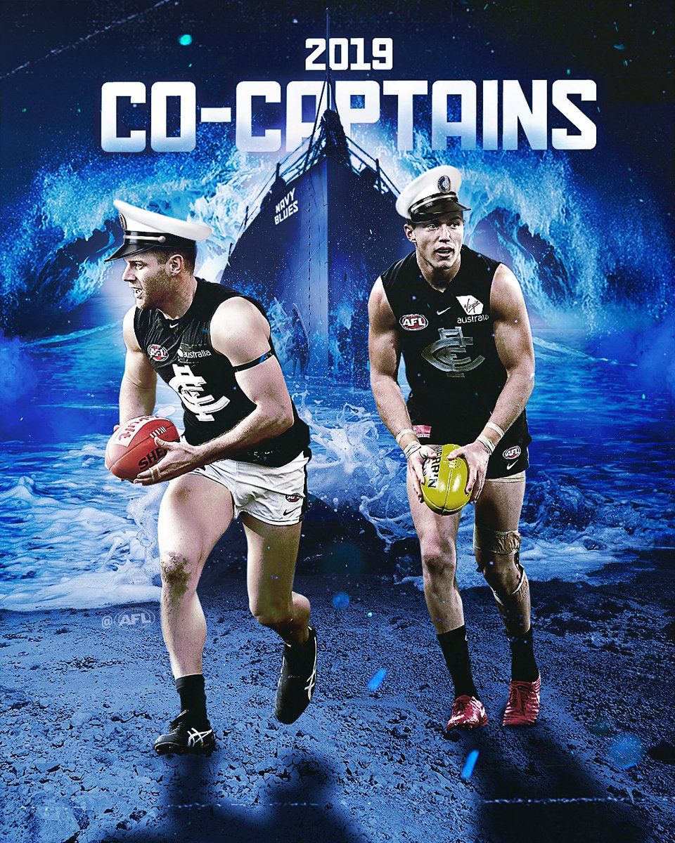 960x1200 Sam Docherty And Patrick Cripps Will Lead As Co Captains In 2019