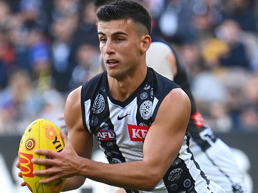 1024x768 Collingwood thriving despite opponents targeting Nick Daicos, playing with consistency that eluded them in 2022