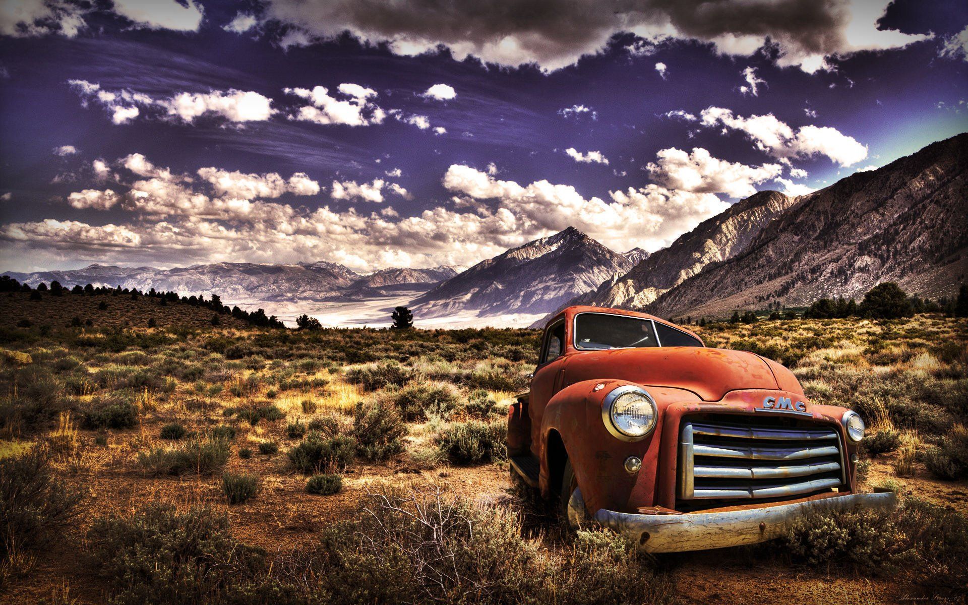 1920x1200 Desert GMC Classic. GMC Sunset Cruiser. Rust & Road: Vintage GMC. Abandoned GMC Beauty