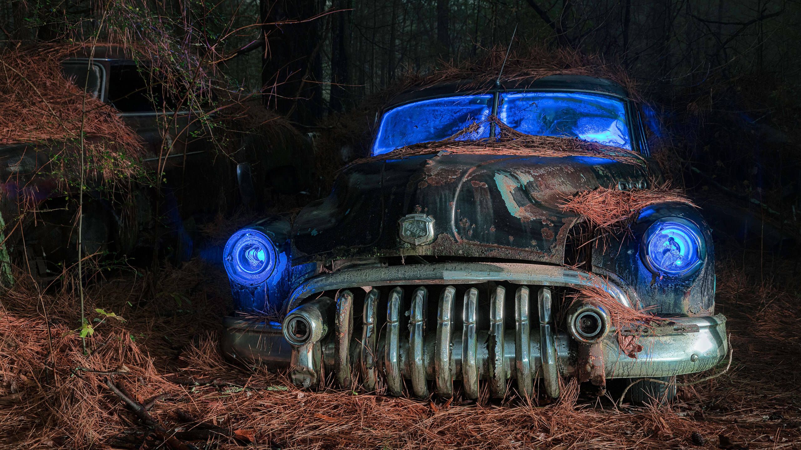 2560x1440 Light painting 101: How to light paint a vintage vehicle in four steps