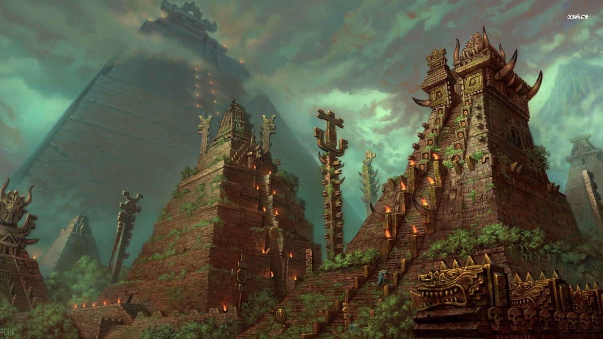1920x1080 Tenochtitlan Wallpaper