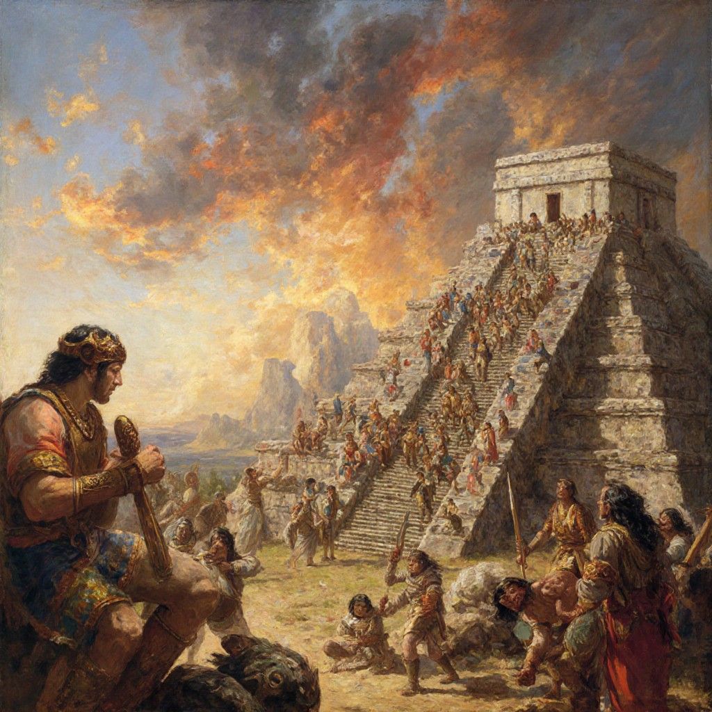 1024x1024 Aztec Emperor Moctezuma II. Stable Diffusion Online