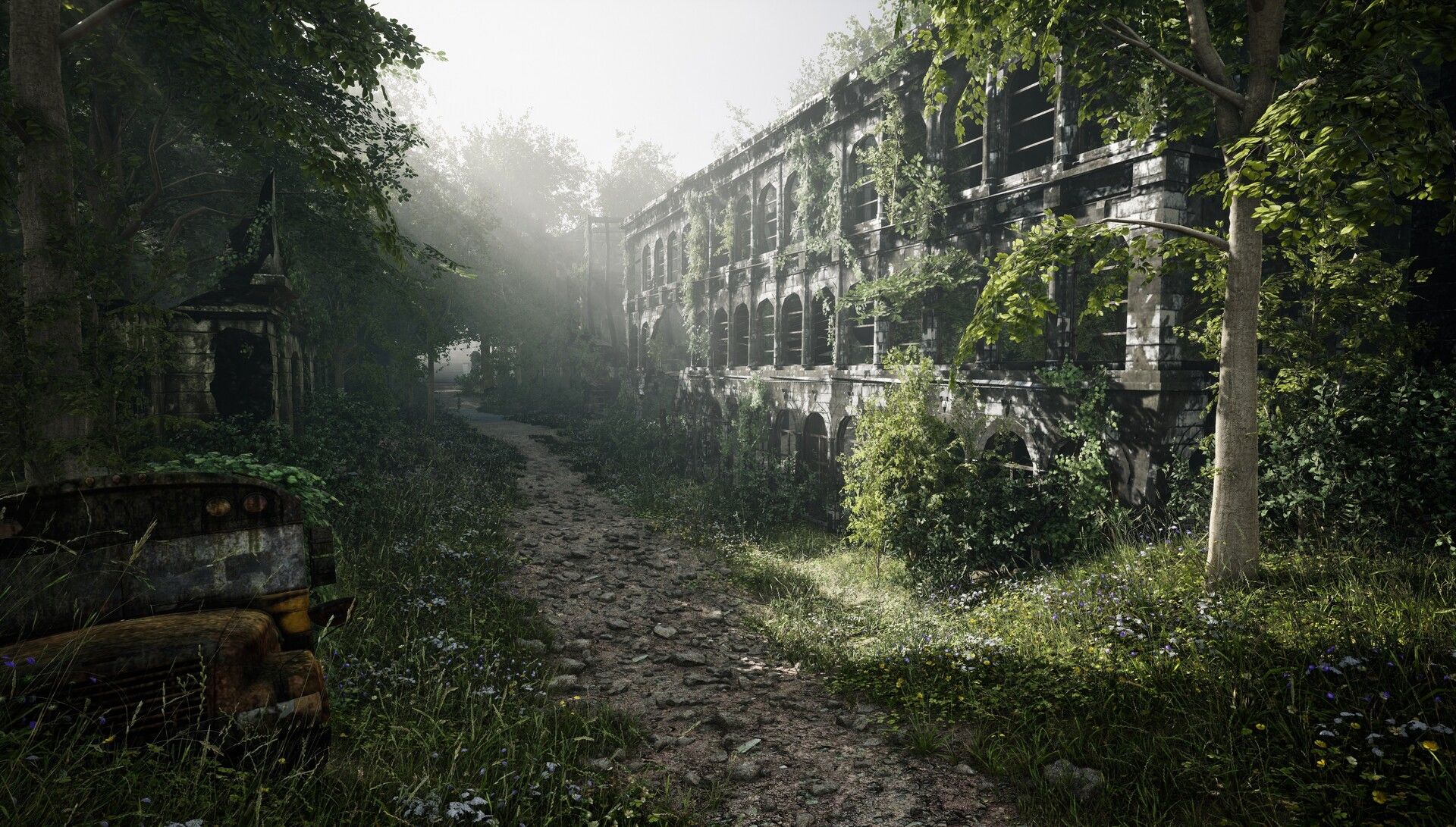 1920x1091 Ghost Design City Ruins / Unreal Engine 4