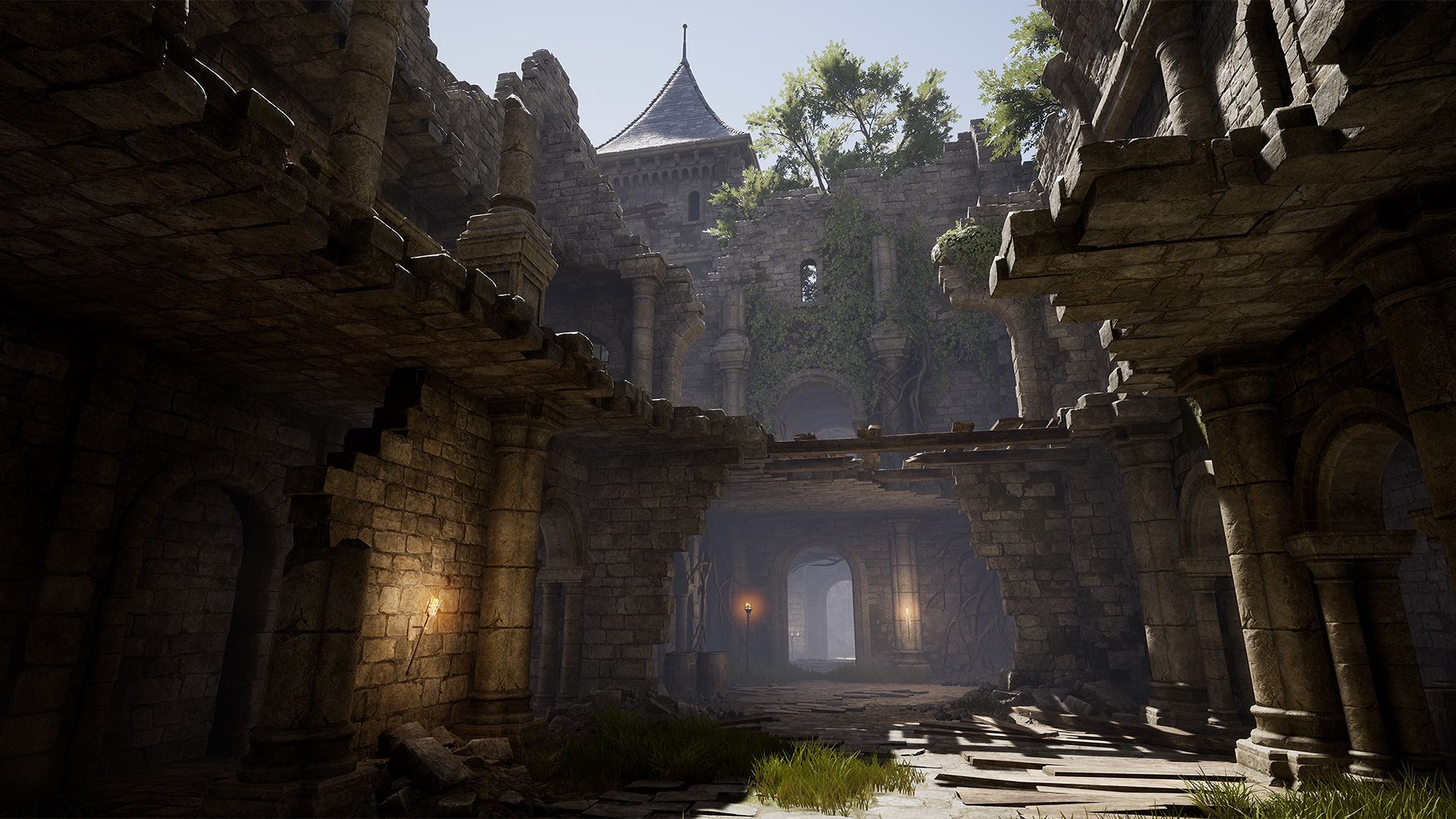 1920x1080 Lordenfel: Overgrown Ruins (4). Image - Behance