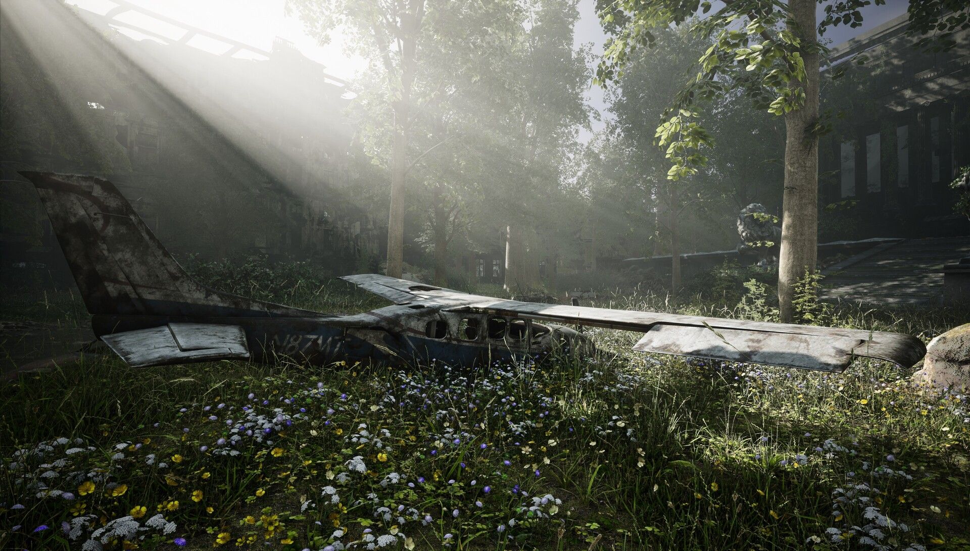 1920x1091 Ghost Design City Ruins / Unreal Engine 4