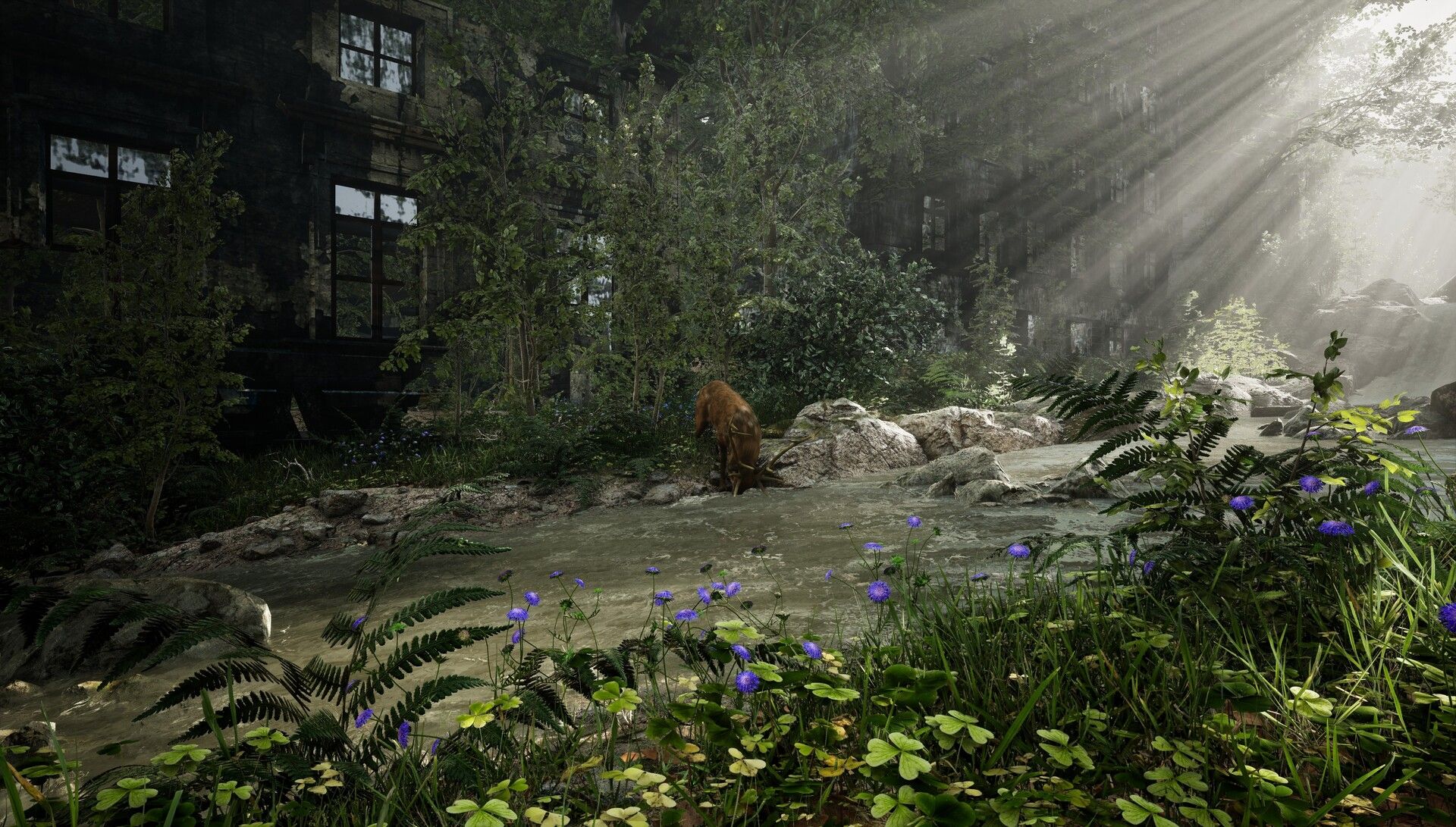 1920x1091 Ghost Design City Ruins / Unreal Engine 4
