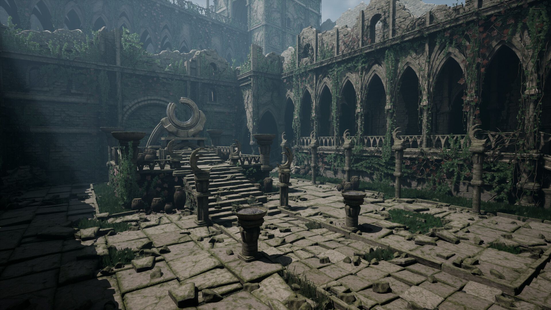 1920x1080 Kamil Orzechowski Ruins (UE4)