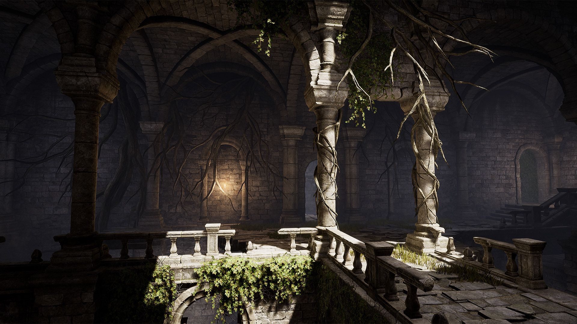1920x1080 Lordenfel: Overgrown Ruins (7). Image - Behance