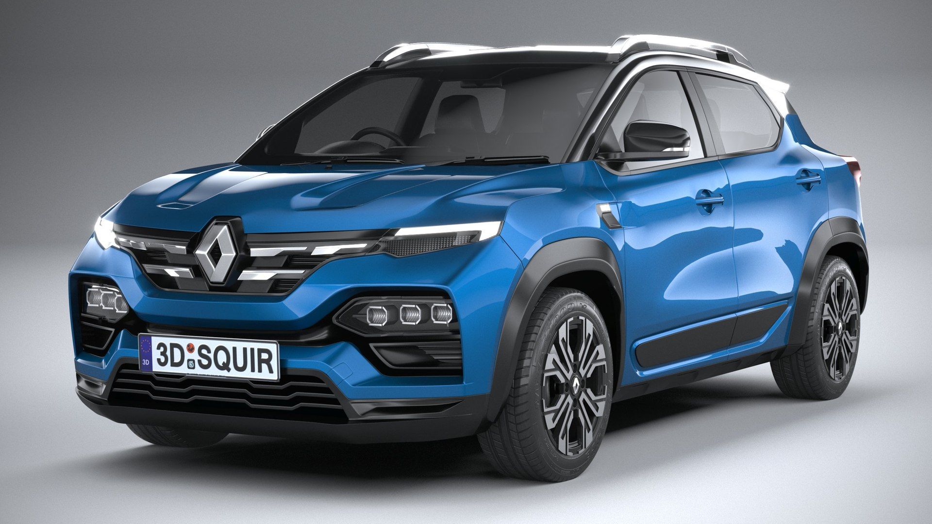1920x1080 3D Renault Kiger 2022
