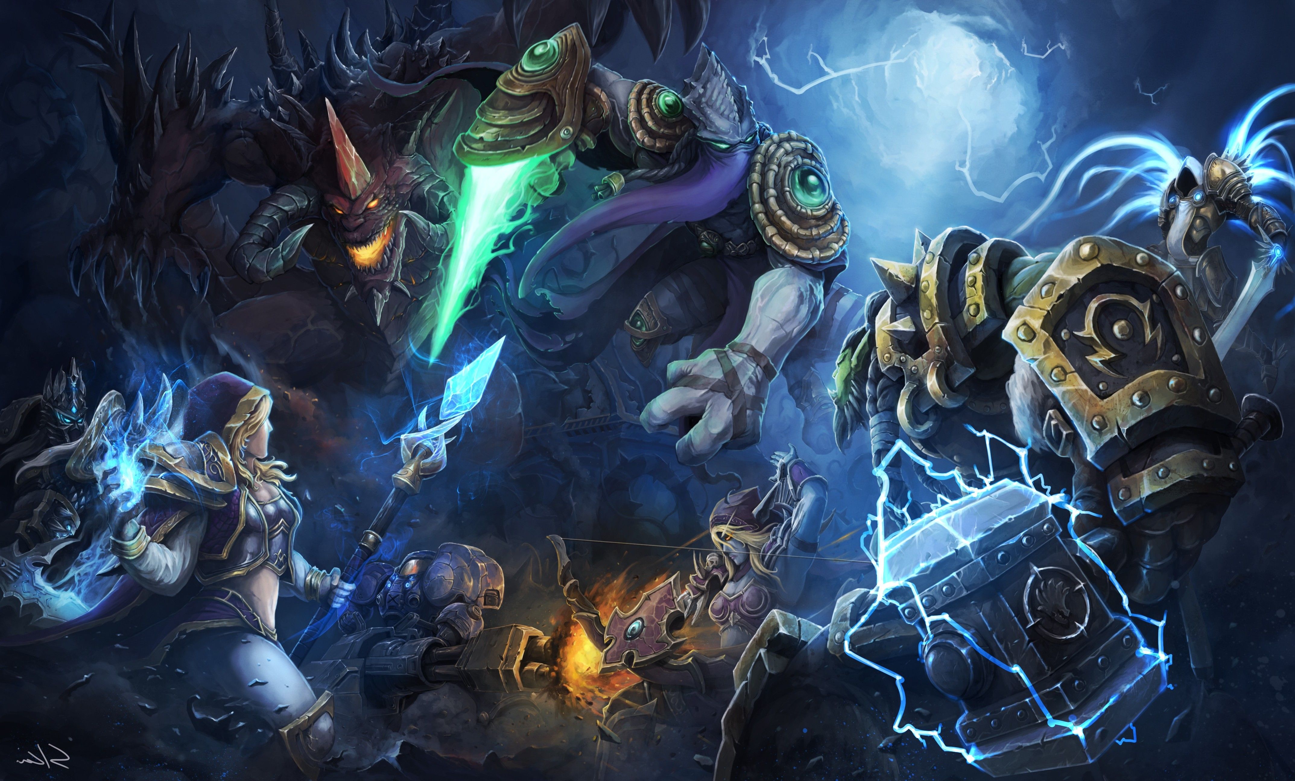4294x2592 heroes Of The Storm, Sylvanas Windrunner, Contests, Blizzard Entertainment Wallpaper HD / Desktop and Mobile Background