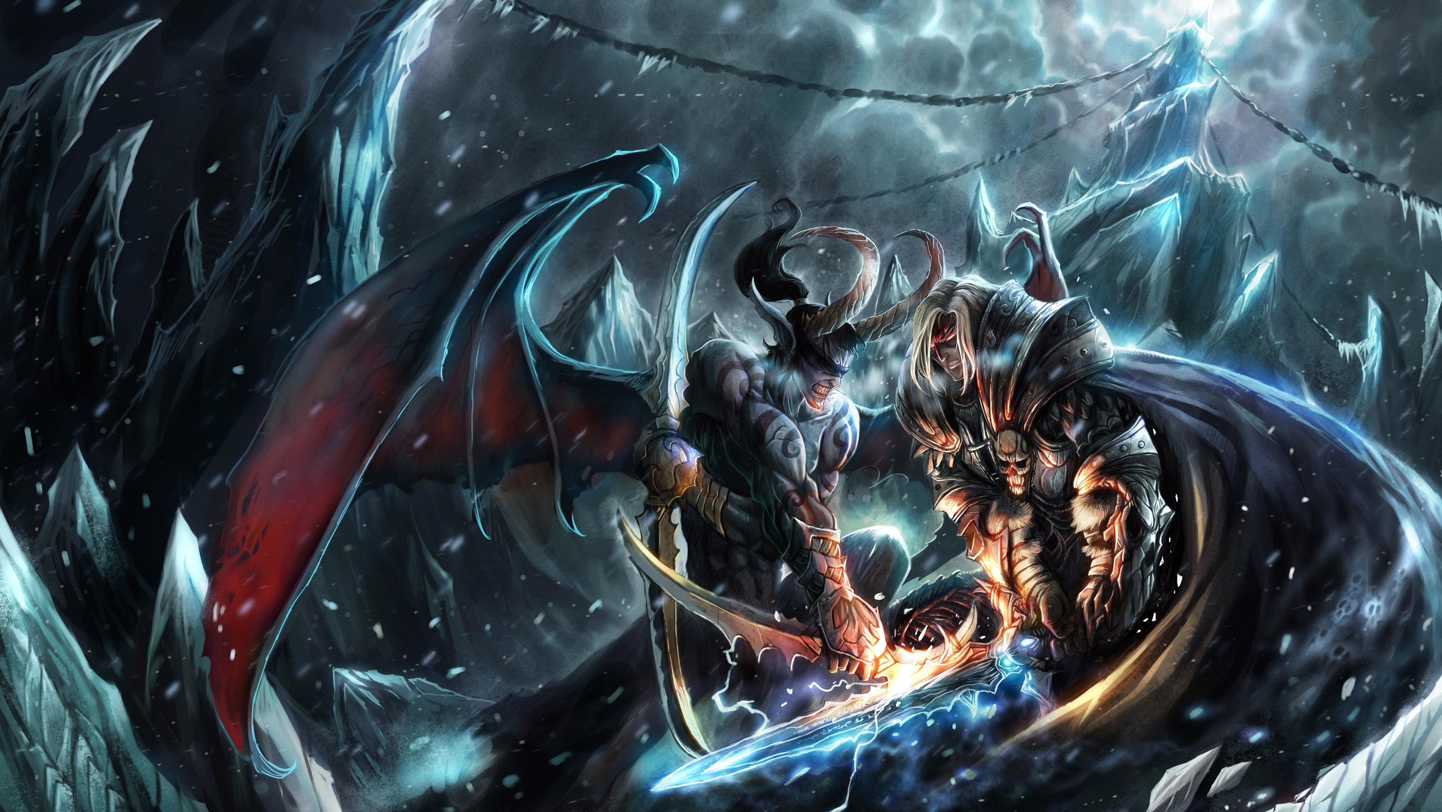 5000x2815 Wallpaper Defense of The Ancients, Blizzard Entertainment, Demon, Illustration, Mythology, Background Free Image