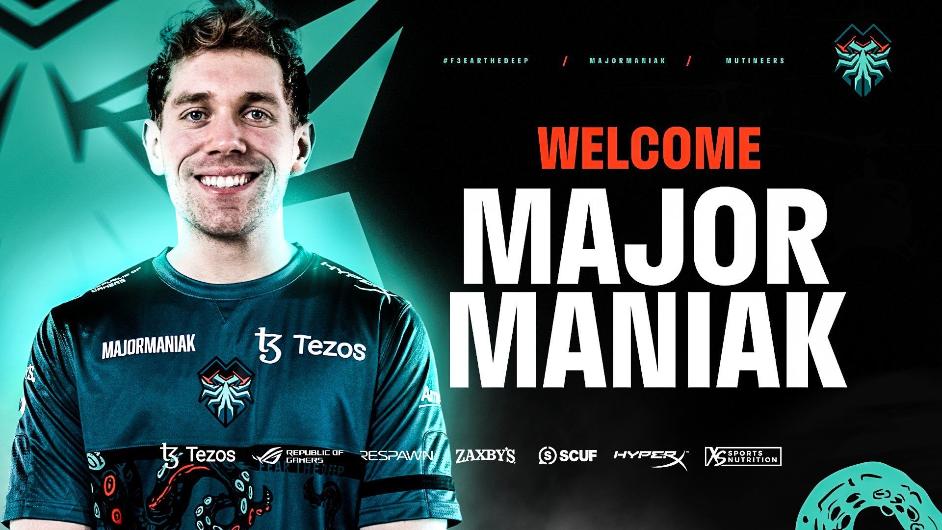 1920x1080 The Florida Mutineers has signed MajorManiak of Duty: Vanguard