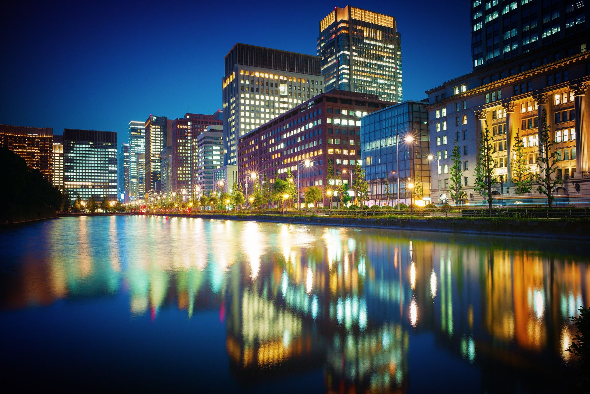 2048x1368 Wallpaper Japan, Tokyo, Tokyo, Marunouchi for mobile and desktop, section город, resolution 2048x1368