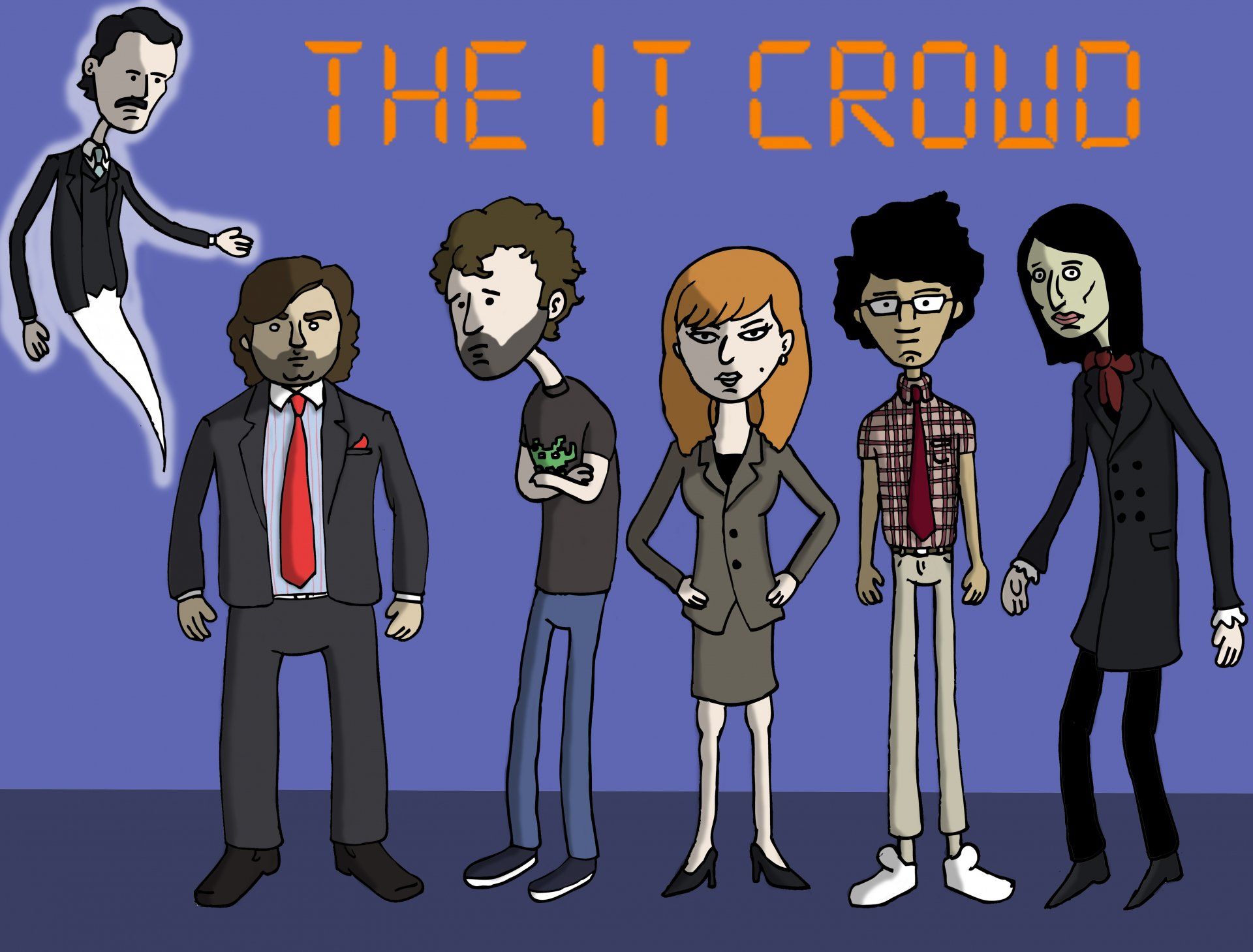 1920x1459 Download The IT Crowd 4K Wallpaper Free!