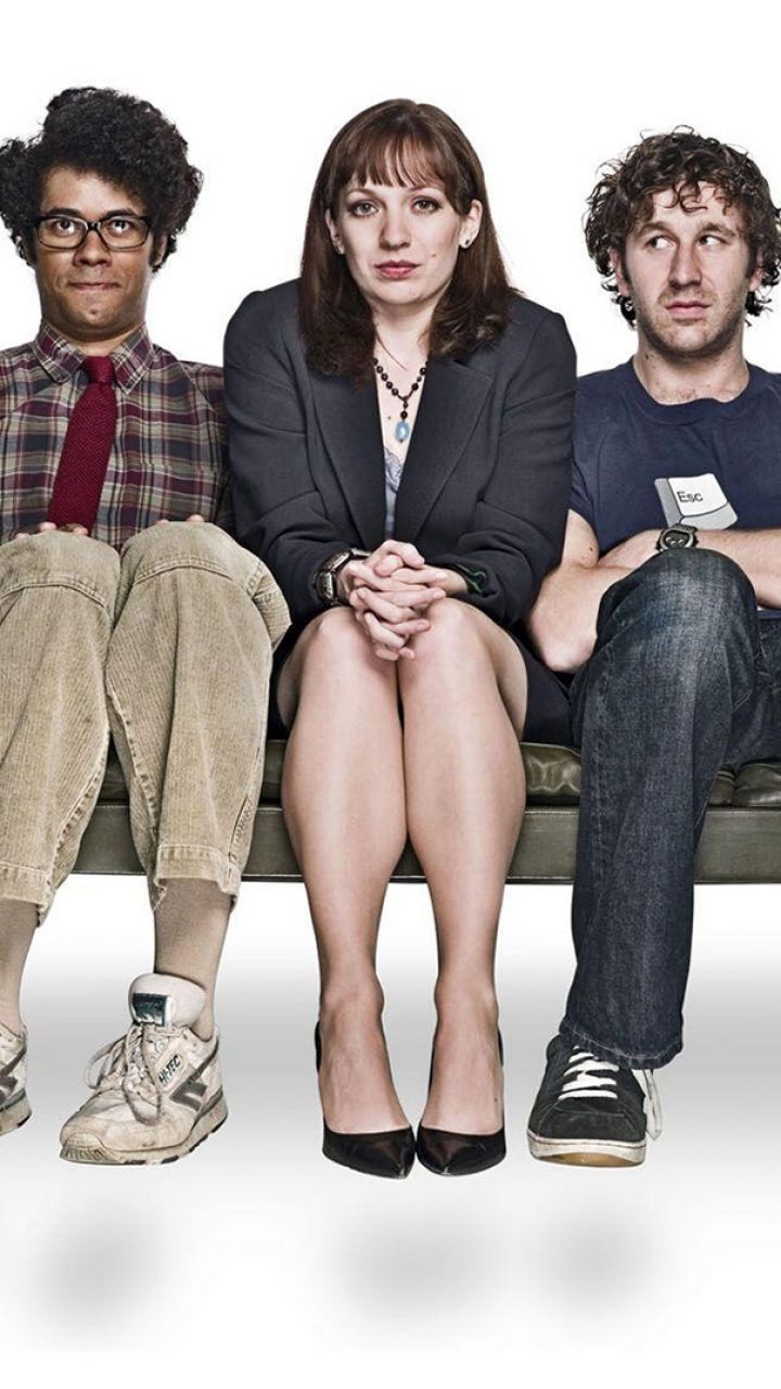 720x1280 Phone wallpaper: Tv Show, The It Crowd, Roy Trenneman, Chris O'dowd, Maurice Moss, Katherine Parkinson, Richard Ayoade, Jen Barber 1210430