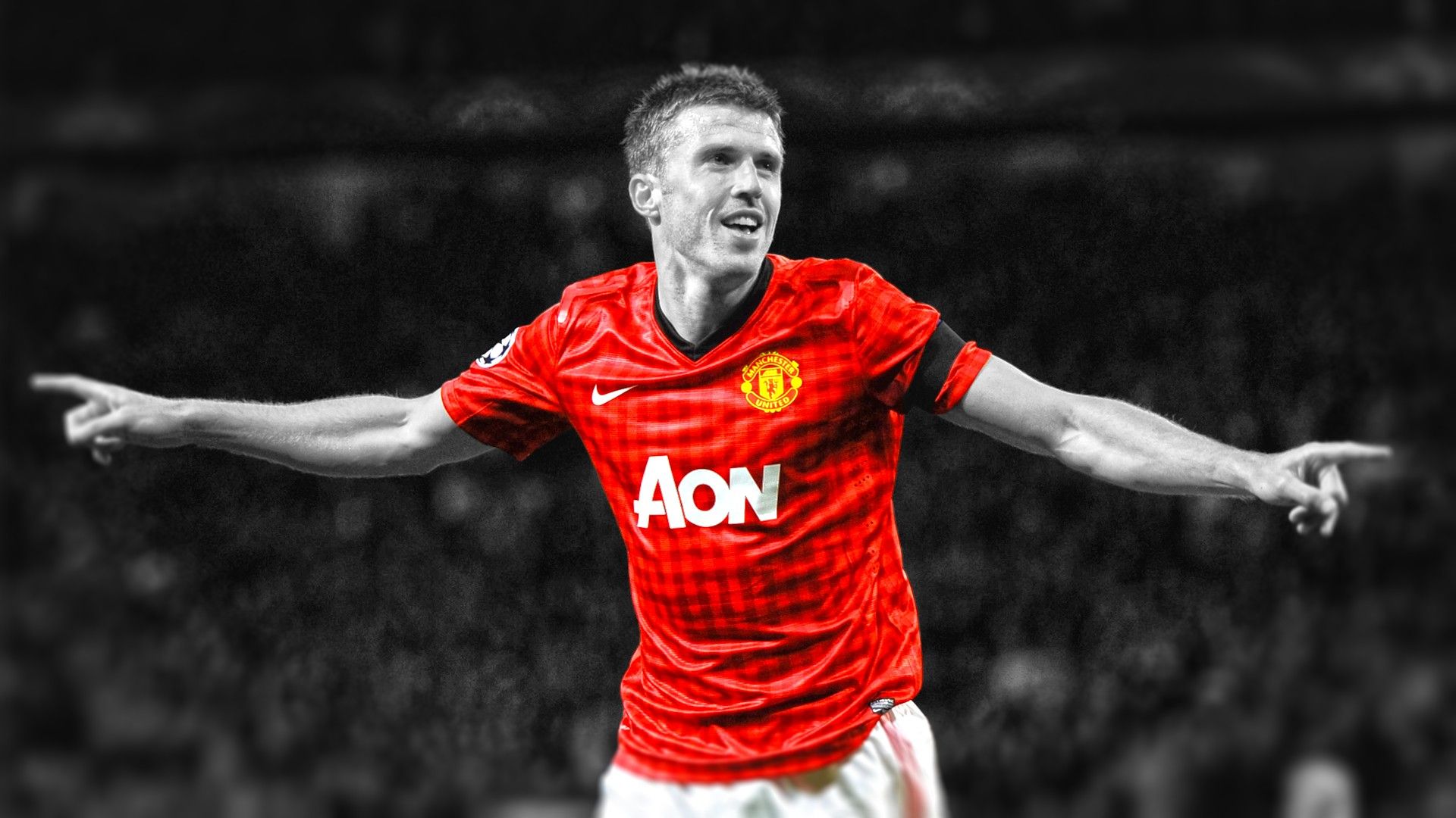 1920x1080 Desktop wallpaper: Sports, Michael Carrick, Manchester United F C, Soccer 4K free download for PC. 503821