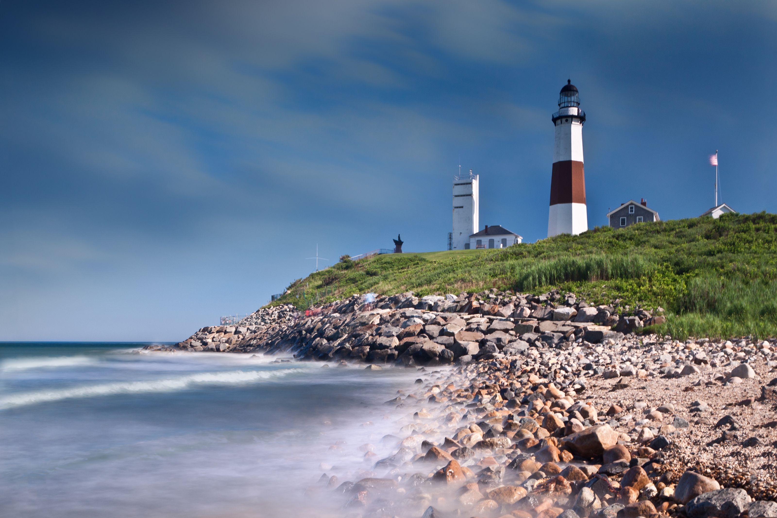 3200x2133 Montauk Point Lighthouse Wall Mural