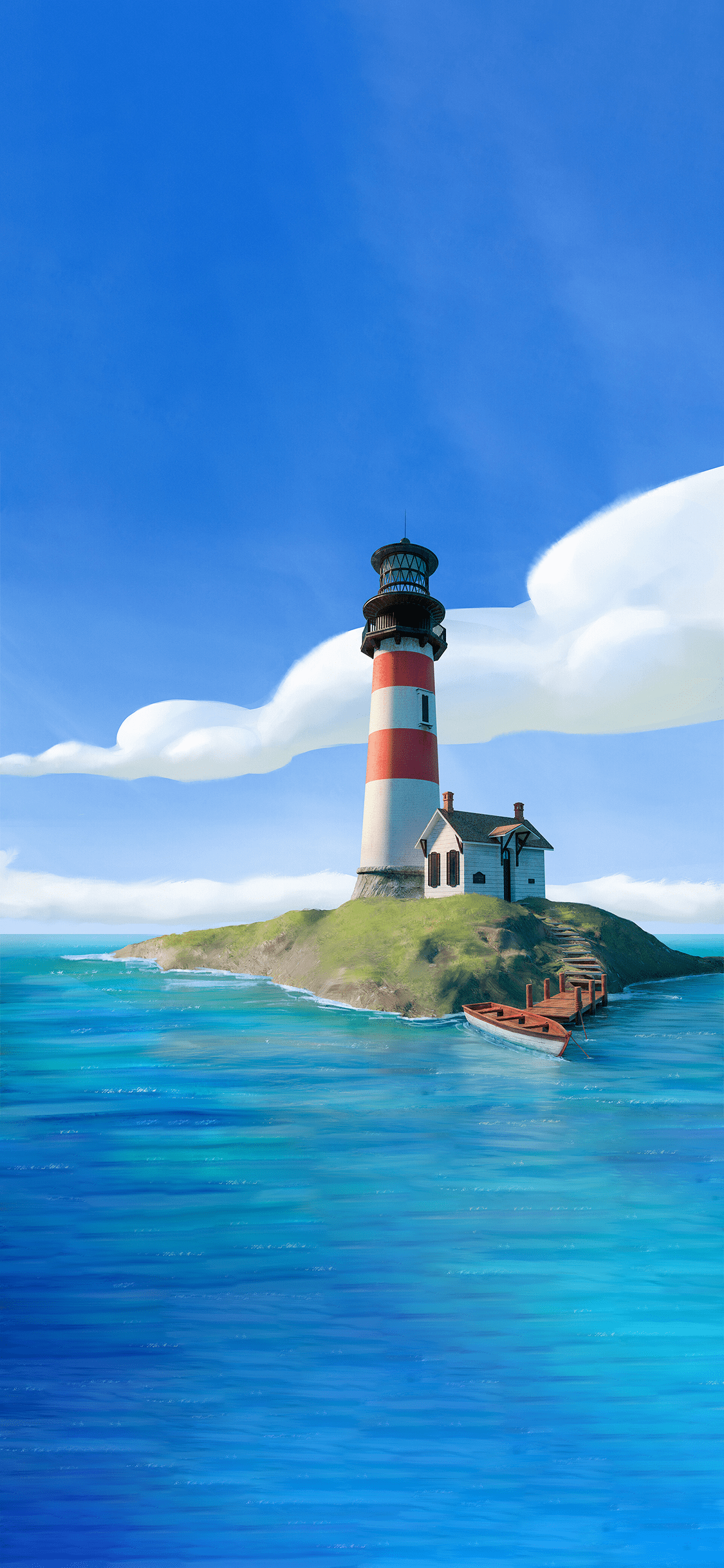 1125x2436 Lighthouse Phone Wallpaper