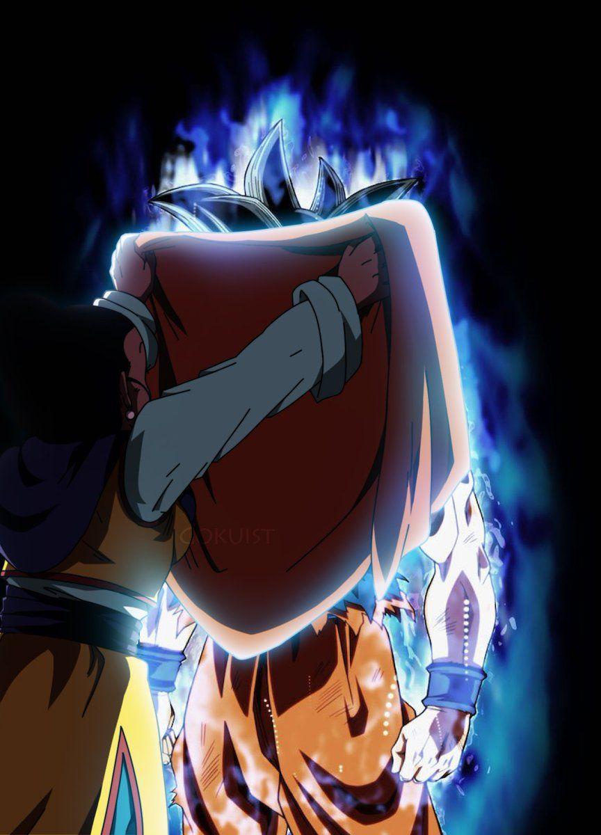 864x1200 Goku Chichi Wallpaper