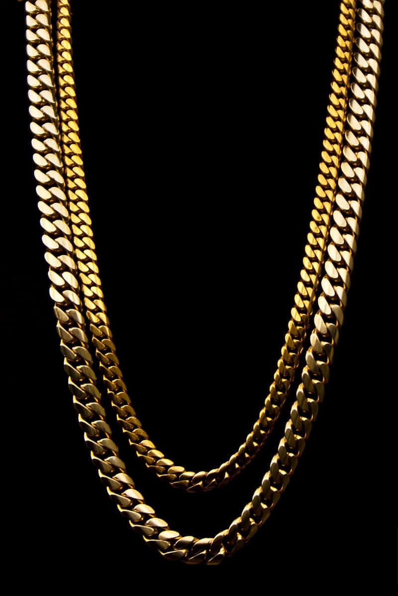800x1198 Download Gleaming Gold Chain Wallpaper
