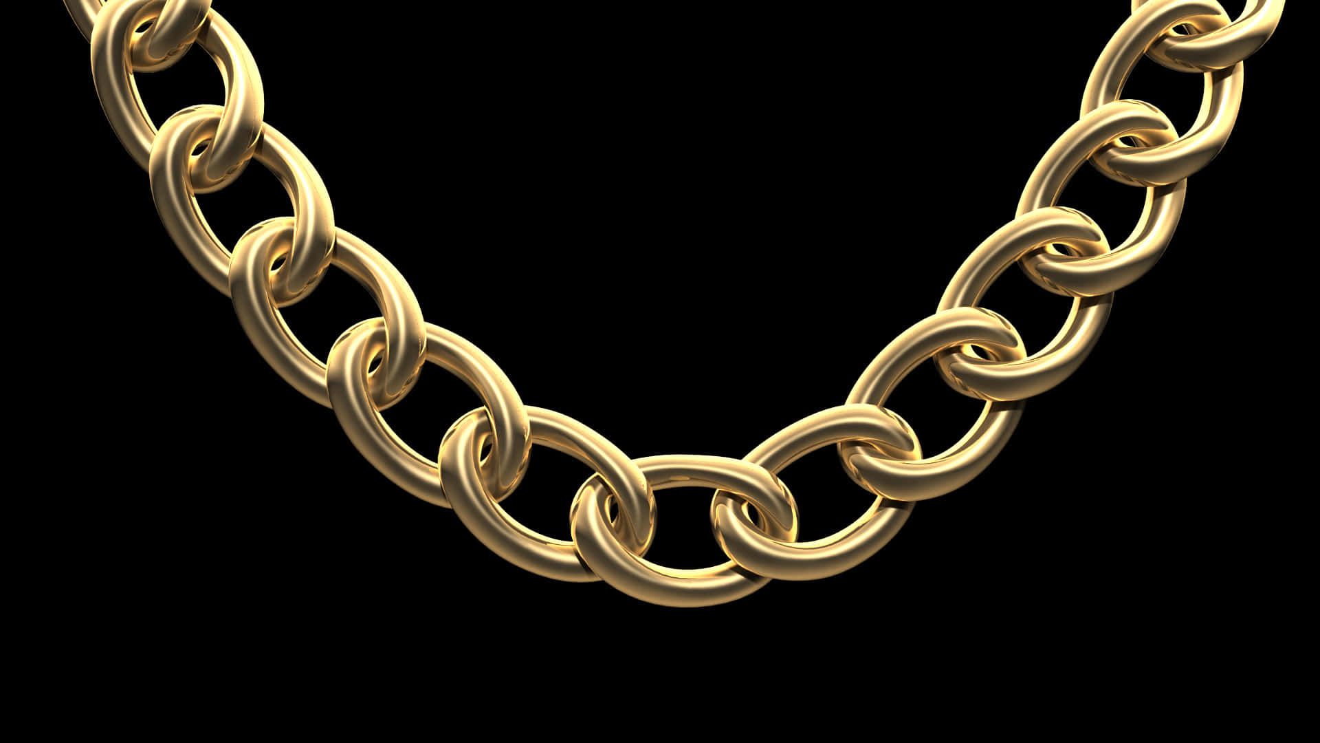 1920x1080 Download Shine and look stylish with a gold chain Wallpaper