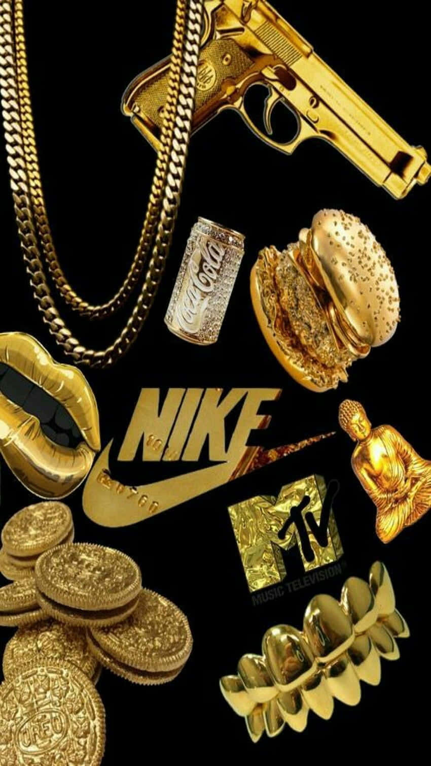 850x1509 Download Nike Gold Gold