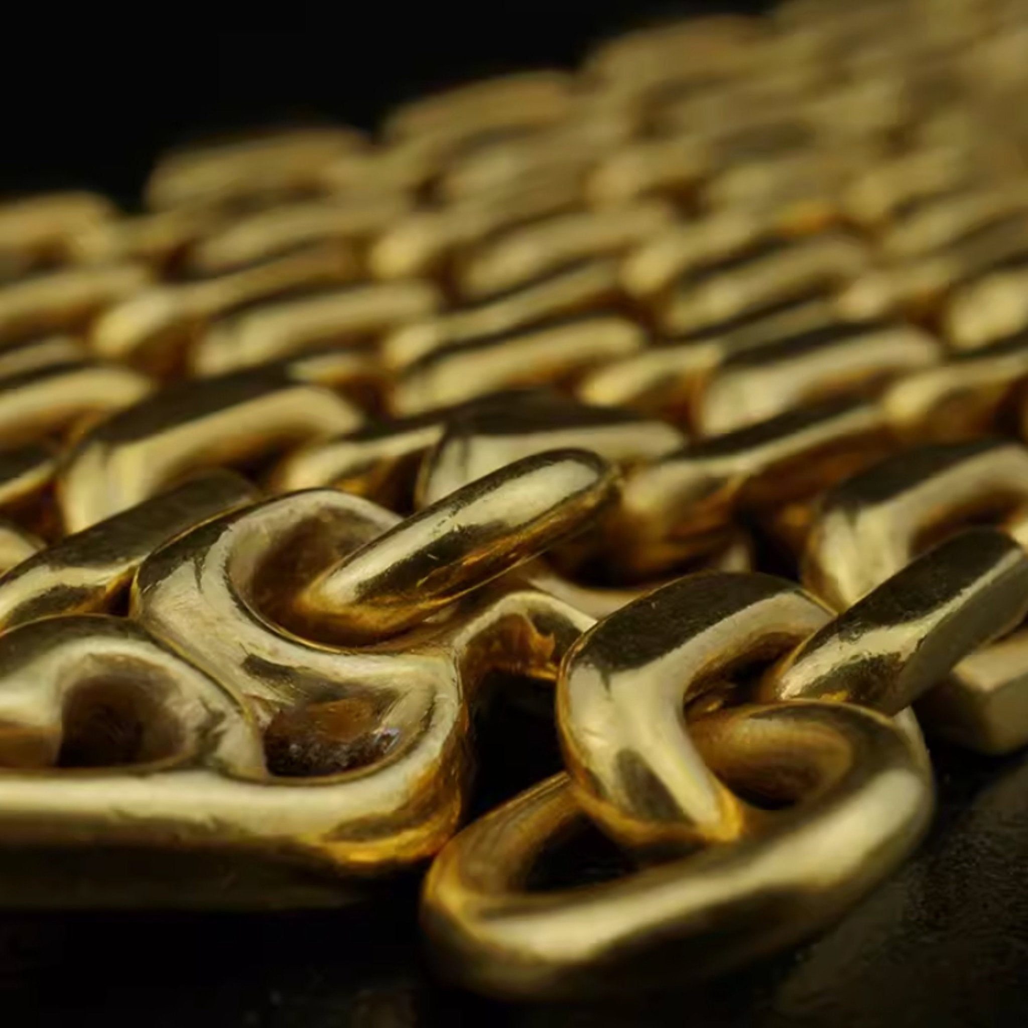 2048x2048 6mm Anchor Link Chain NecklaceK Gold Necklace, Chain. Pure Real Gold Jewelry