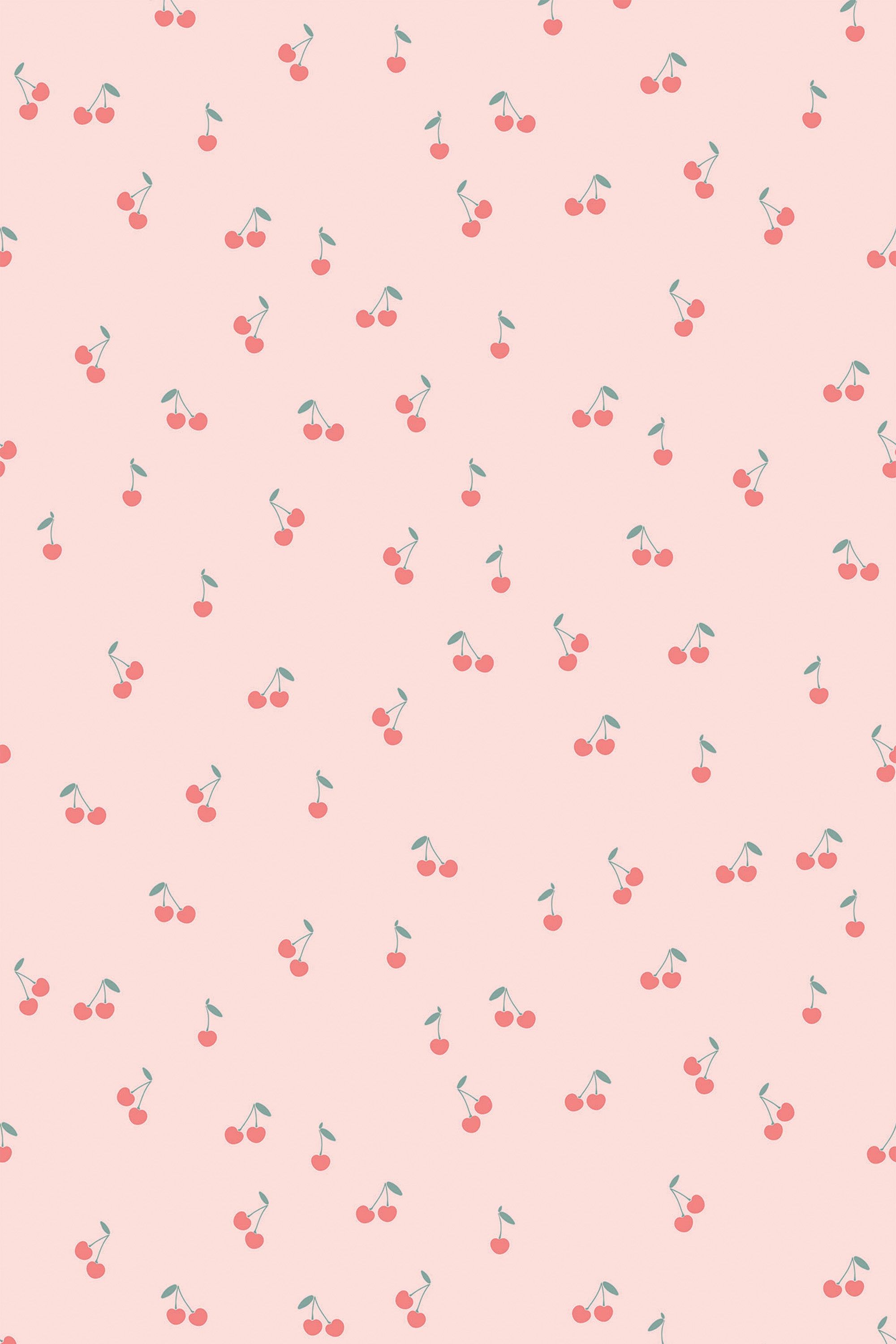 2000x3000 Girly cherries Peel and Stick Removable Wallpaper