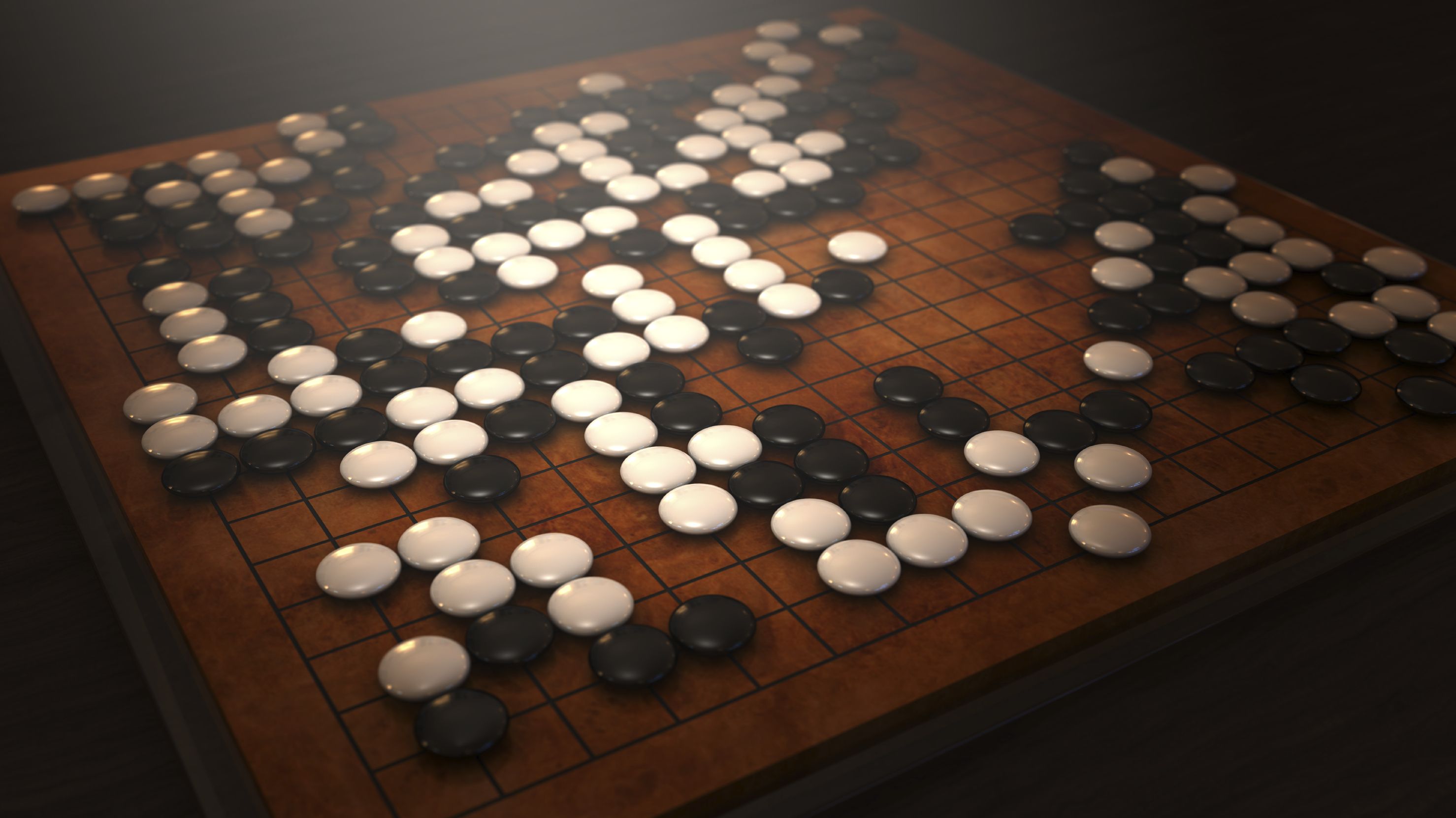 2957x1662 Strategic Go Game Board HD Wallpaperx1662
