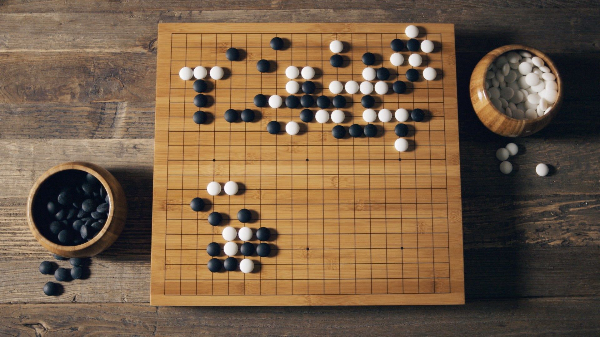 1920x1080 Wallpaper board, Baduk, Weiqi, Chinese Game, Game of Go for mobile and desktop, section игры, resolution 1920x1080