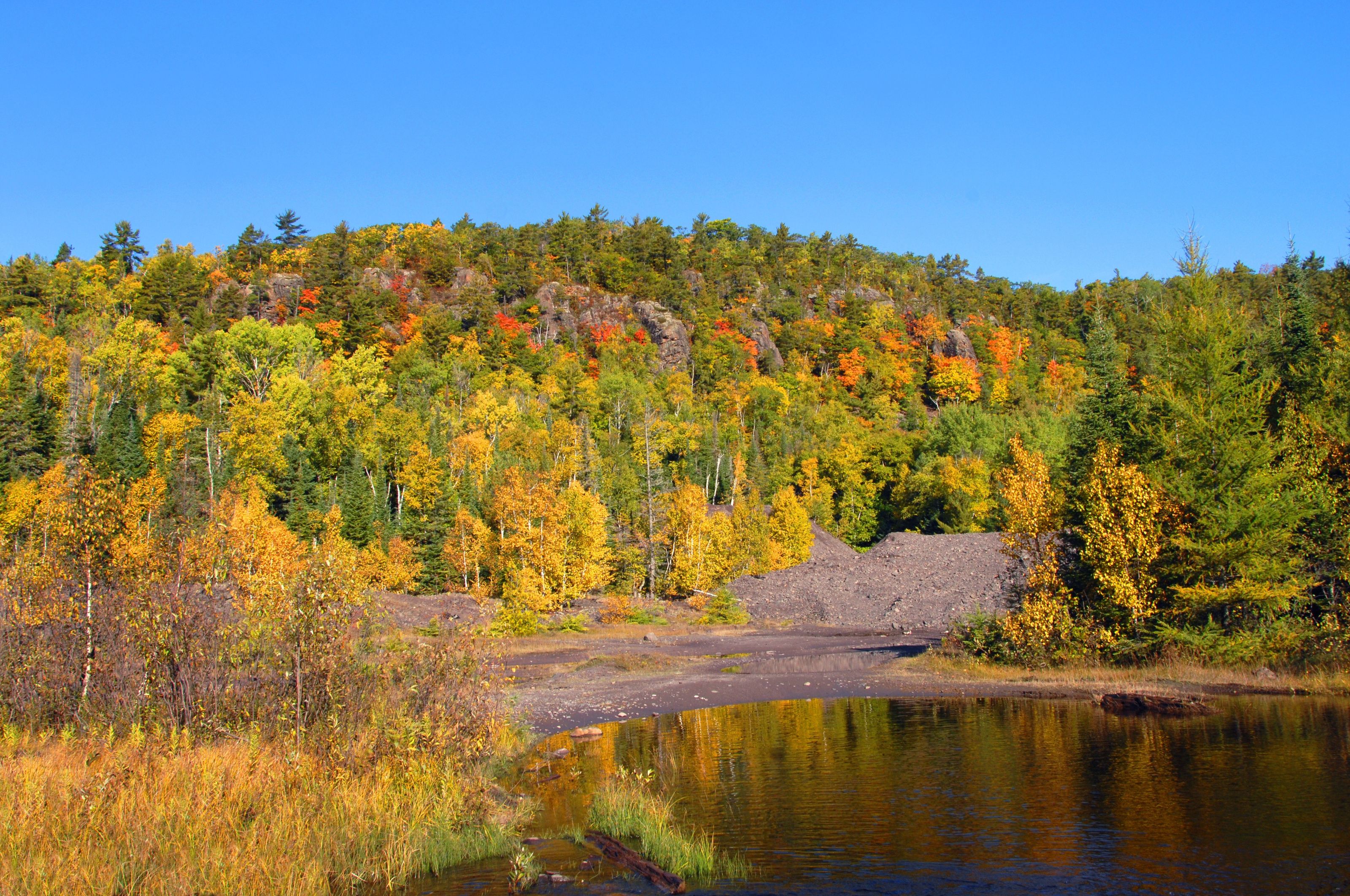 3200x2125 Upper Peninsula, Michigan Copper Mine Mural Your Way