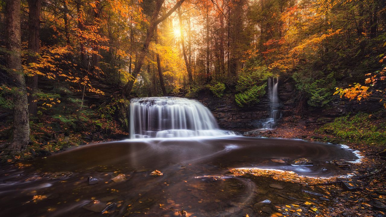 1280x720 Rock River Falls, Upper Peninsula, Michigan, United States Gallery · Peapix
