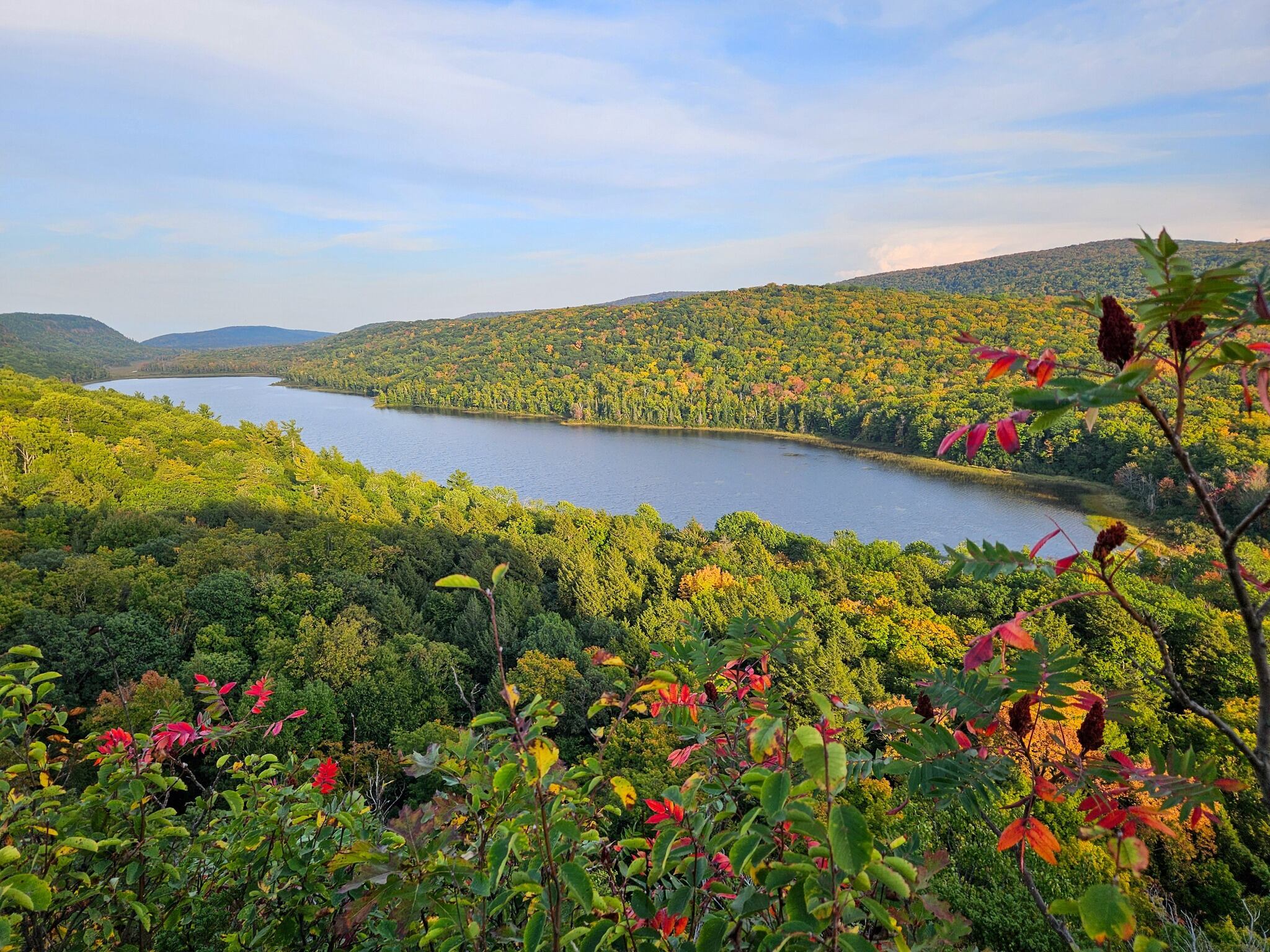 2048x1536 Fall Color Update: Michigan's Upper Peninsula Is Just Starting To Become An Eye Opener