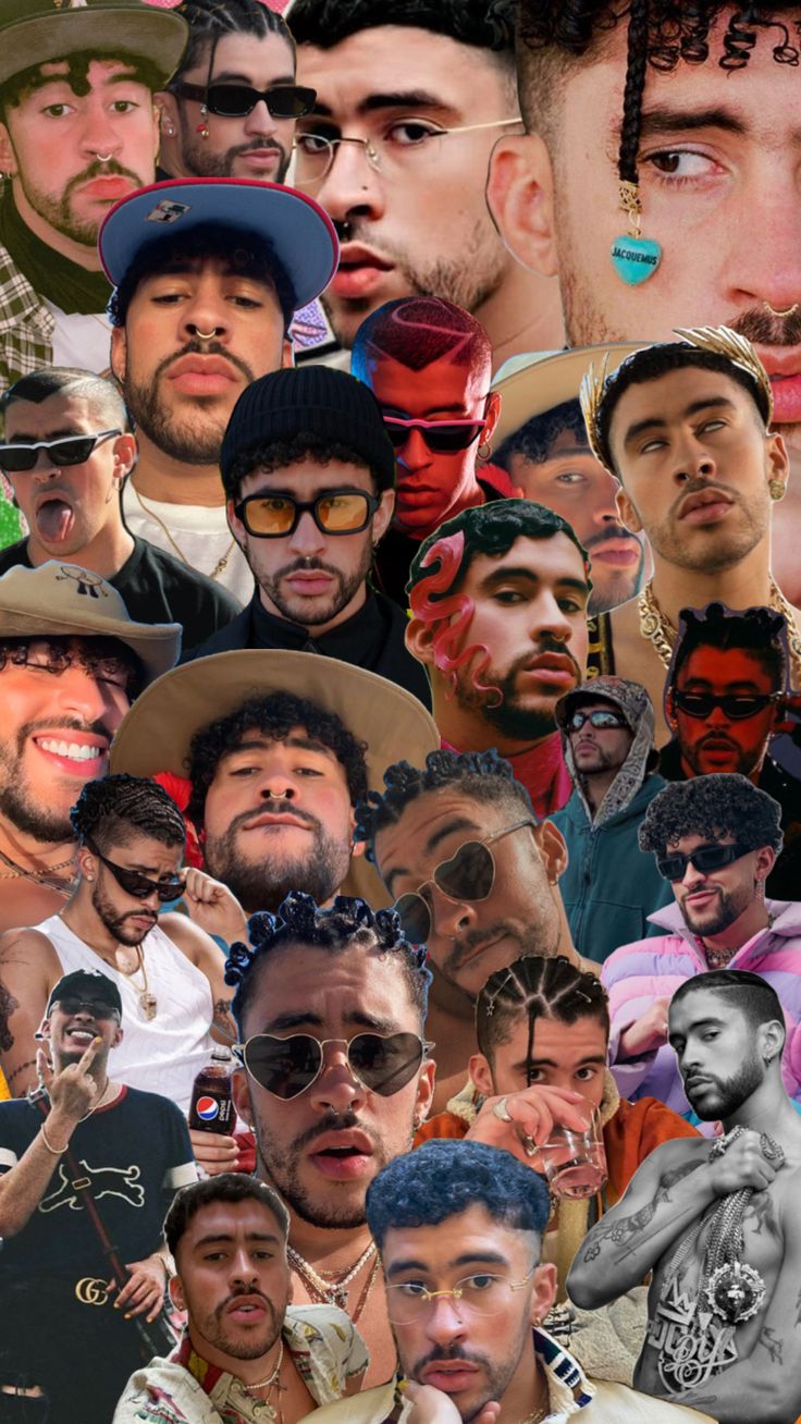 736x1308 Bad bunny #badbunny #art #vibes #wallpaper #fyp
