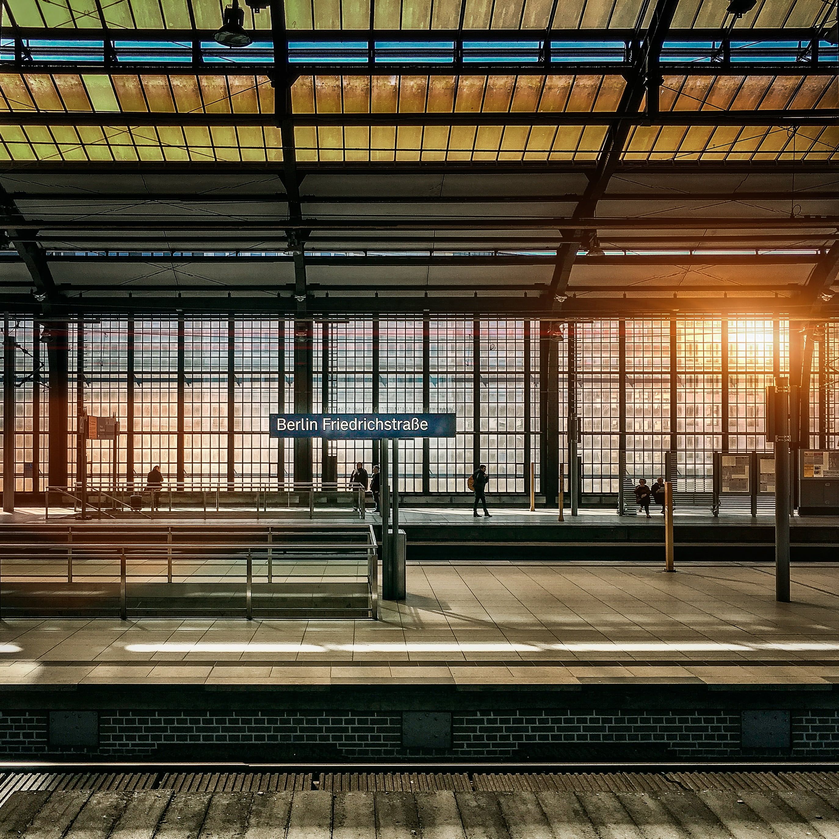 2749x2749 Royalty Free Photo: Train Station