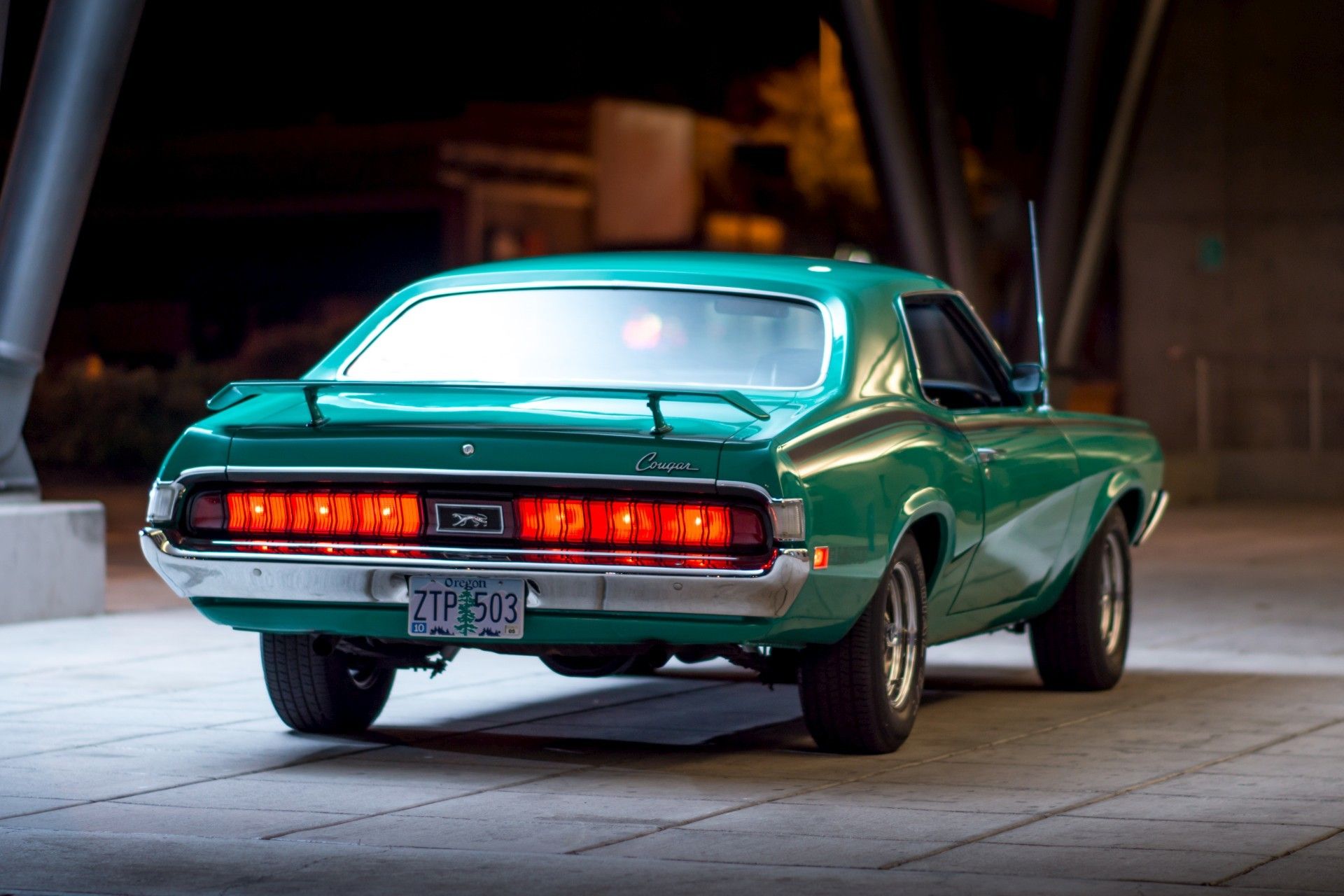 1920x1280 Wallpaper the evening, rear view, Cougar, Eliminator, Mercury for mobile and desktop, section другие марки, resolution 1920x1280