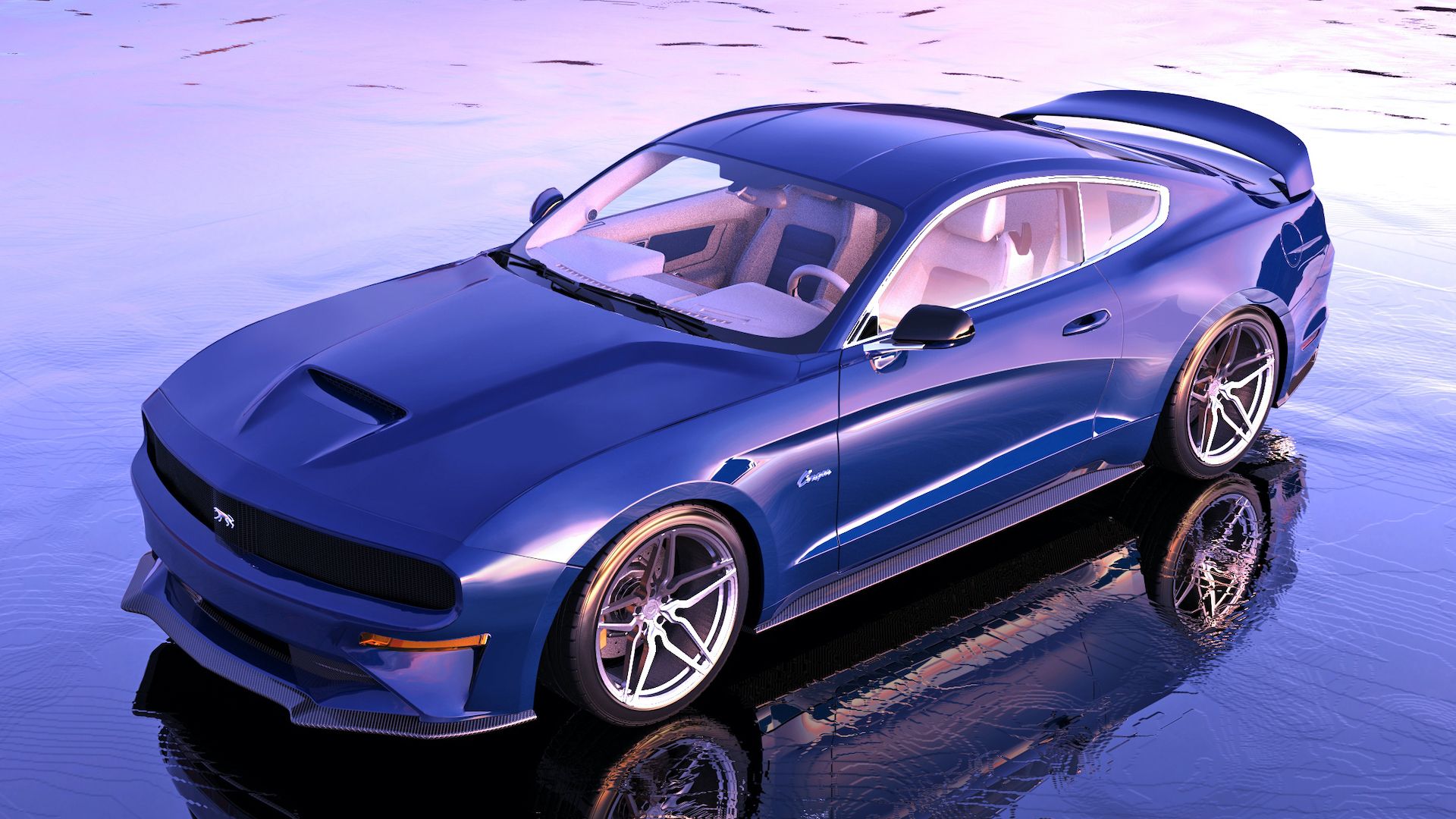 1920x1080 Mercury Cougar Concept Envisions a Pony Car From an Alternate Timeline
