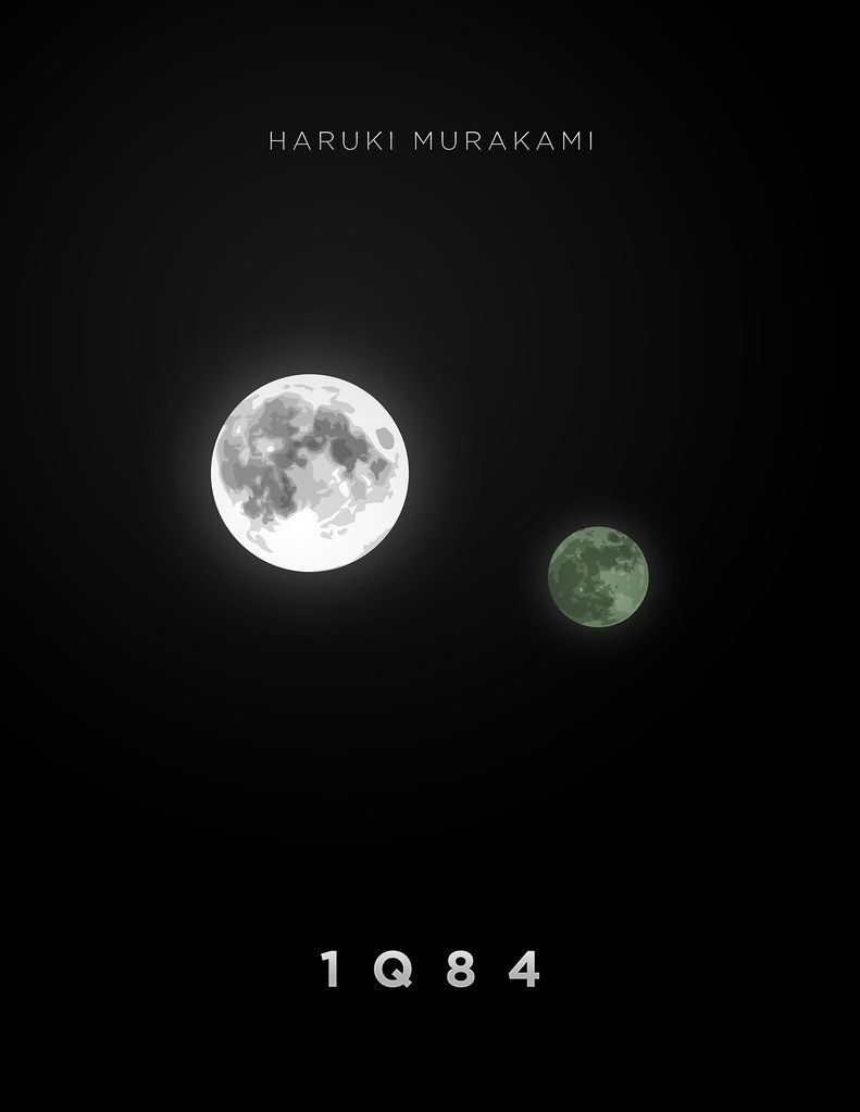 791x1023 1Q84. Phenomenal novel by Japanese author Haruki Murakami