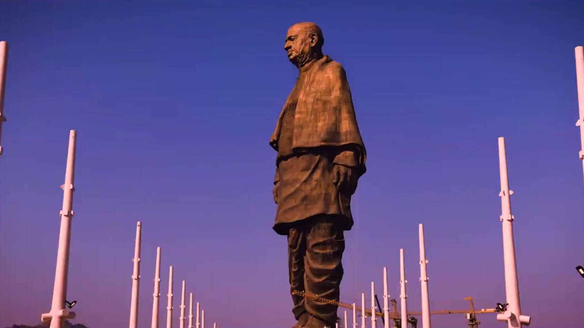 statue of unity video download