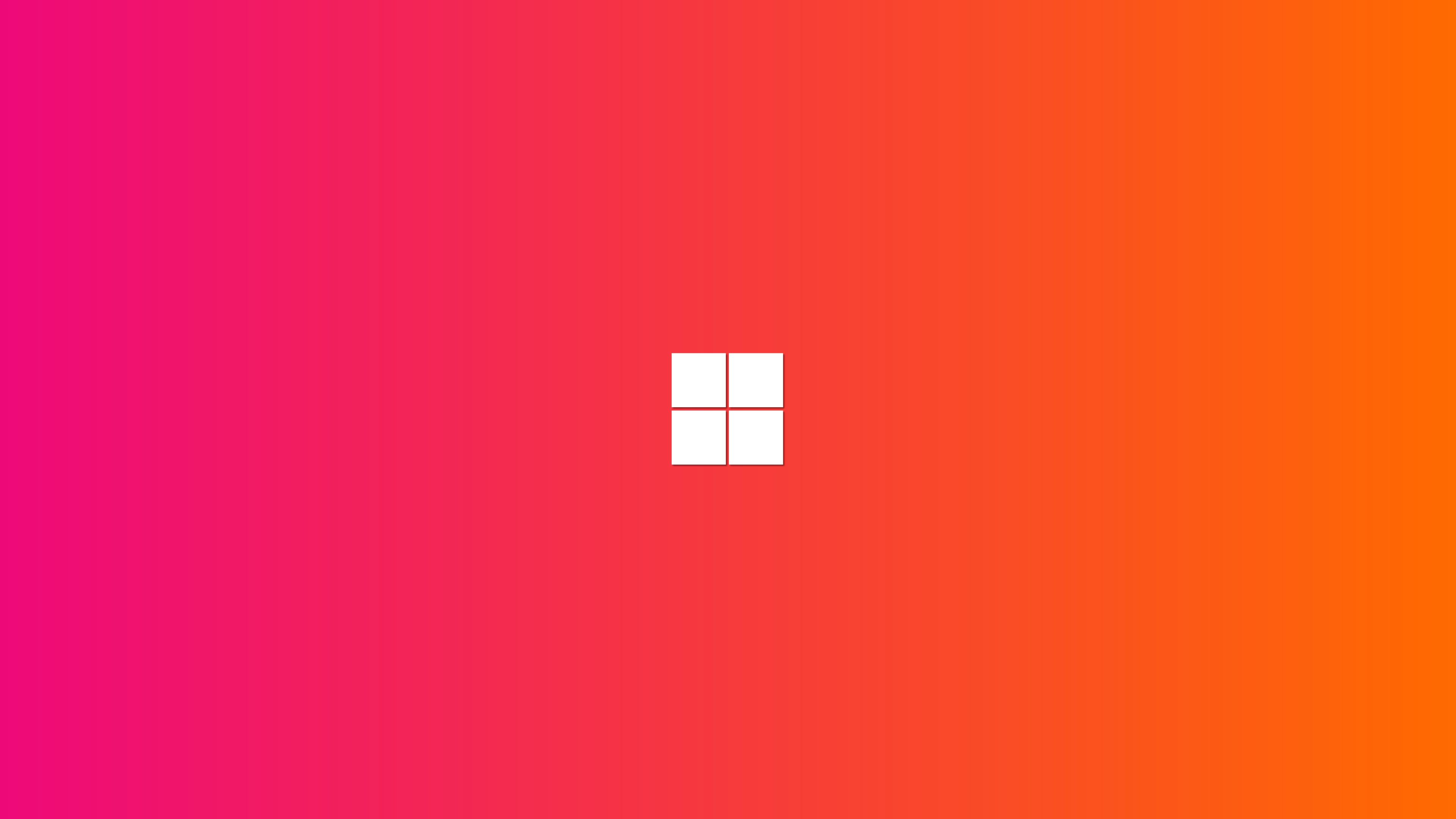 3840x2160 Desktop wallpaper: Windows Microsoft, Technology, Logo, Minimalist 4K free download for PC. 1049727