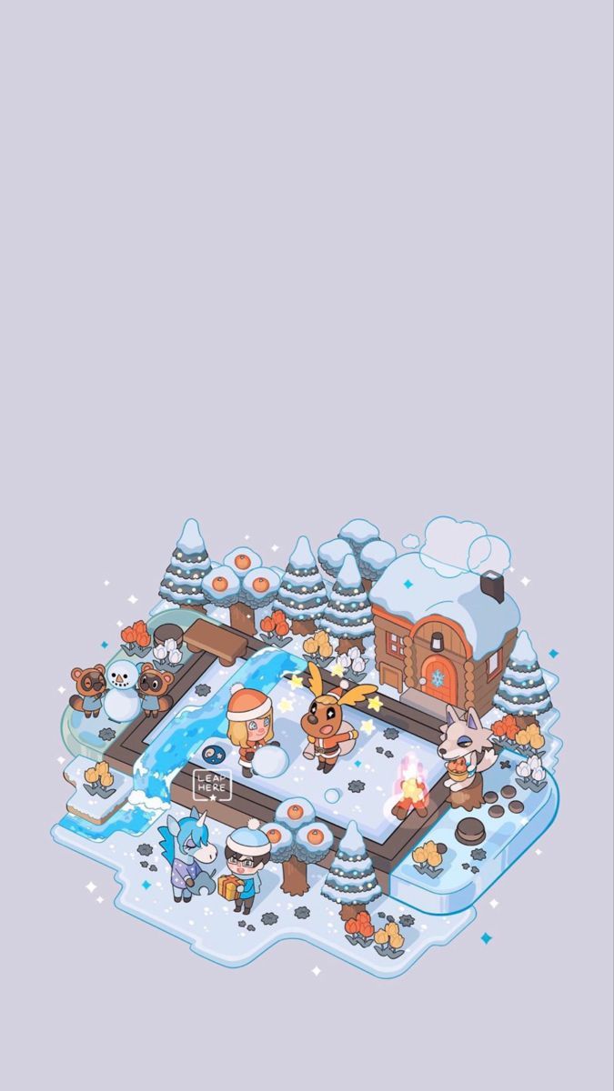 675x1200 Animal Crossing Cute Aesthetic Wallpaper