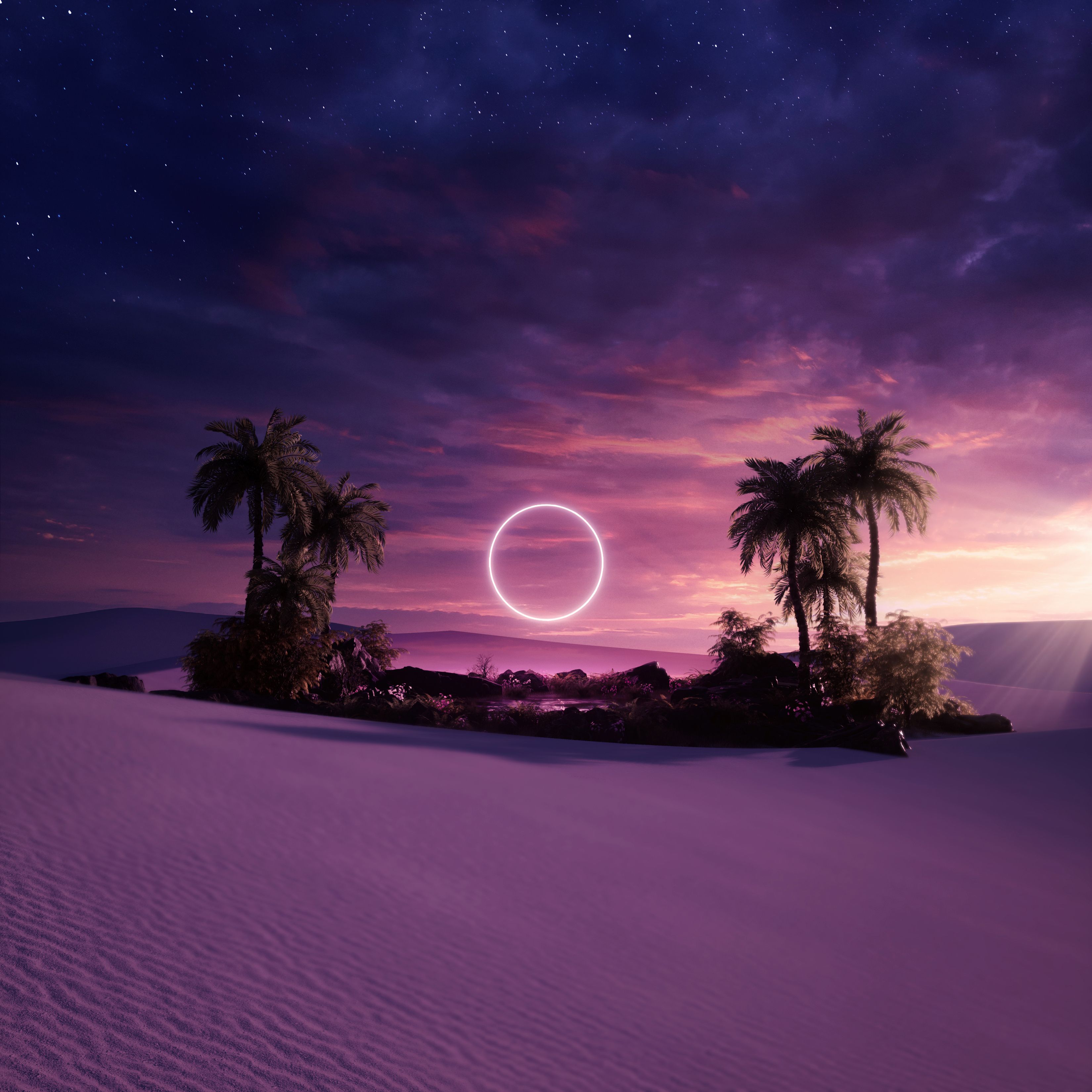 3300x3300 Surreal Aesthetic 8K Windows PC And Mac DeskK
