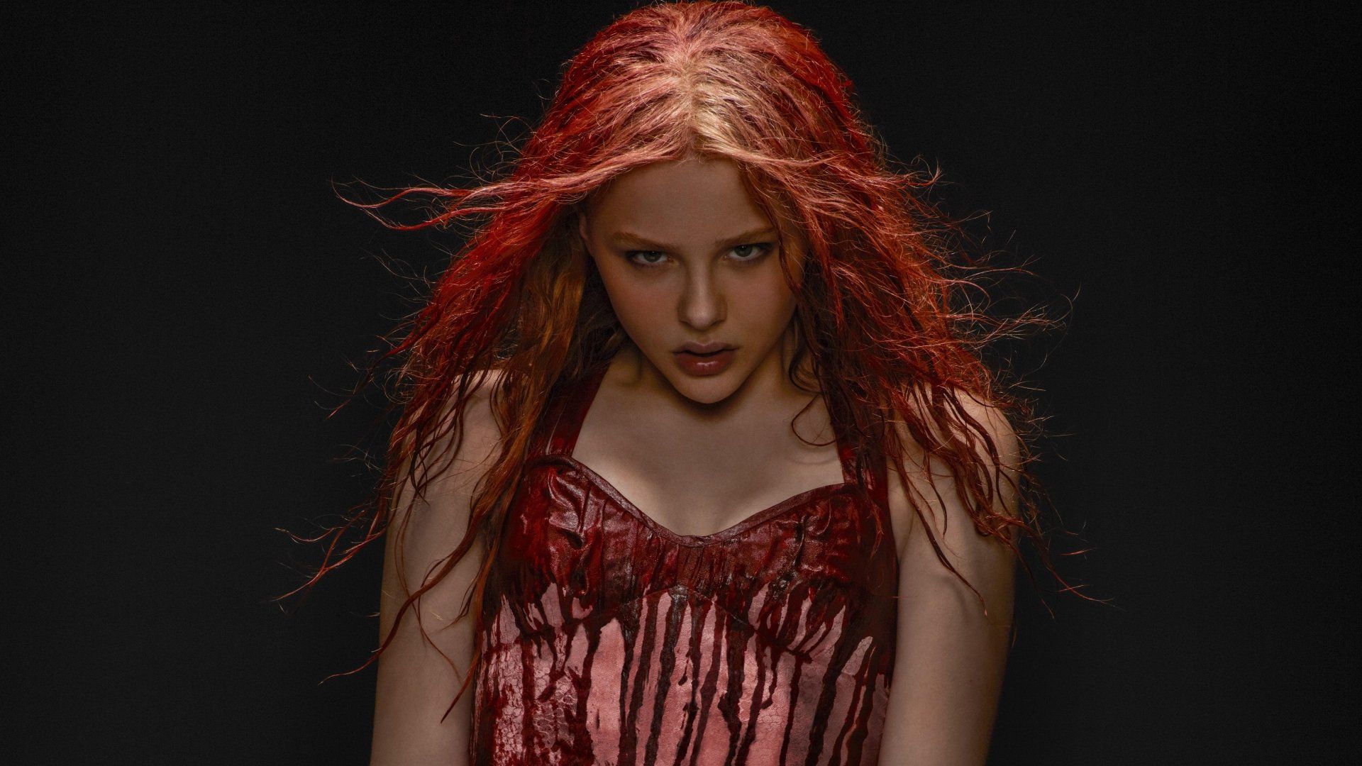 1920x1080 Carrie (2013) Intense 4K Ultra HD Horror Wallpaper