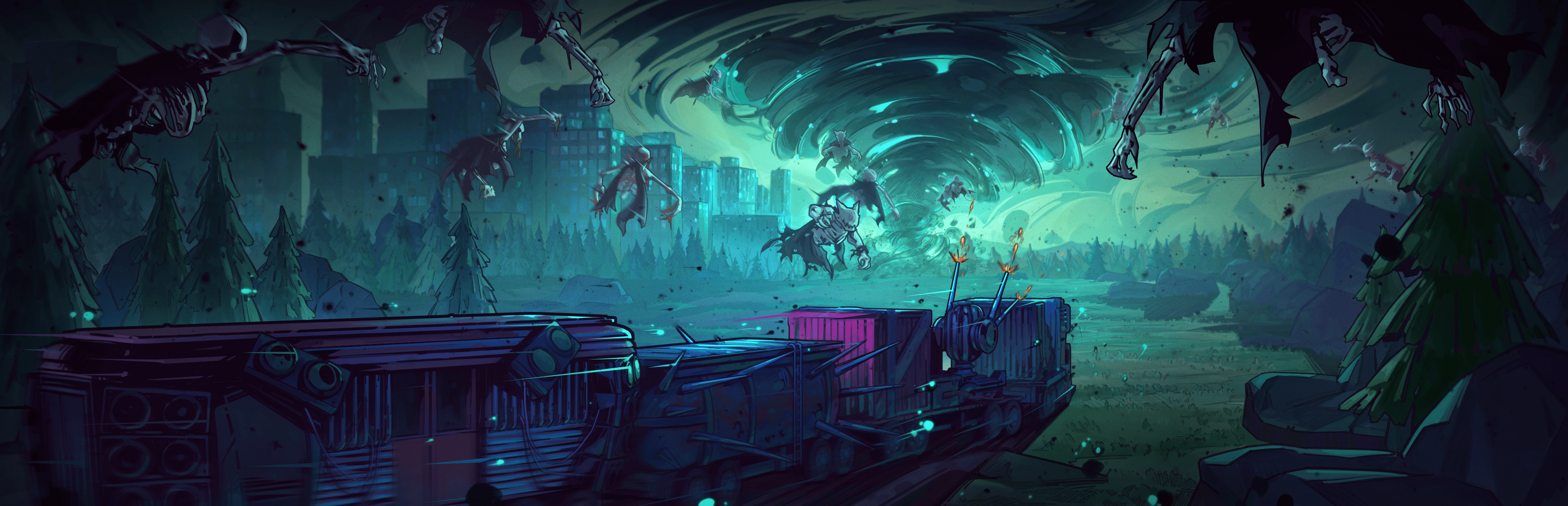 3840x1240 Cryohazard