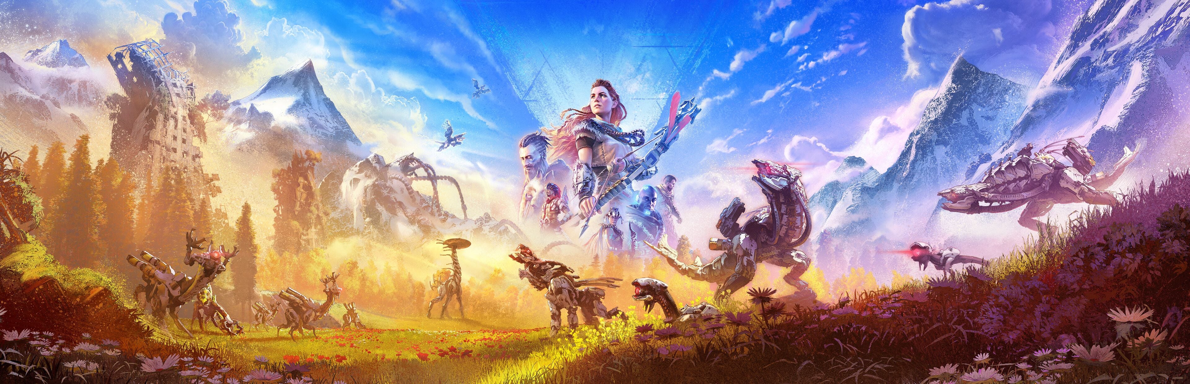 3840x1240 Horizon Zero Dawn™ Remastered Steam Player Count · Raijin