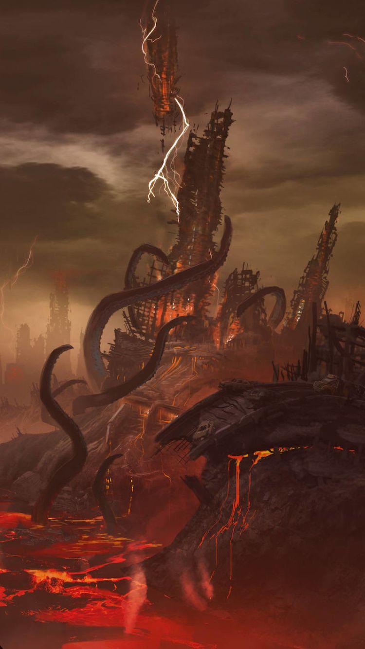 750x1334 Video Game DOOM Eternal