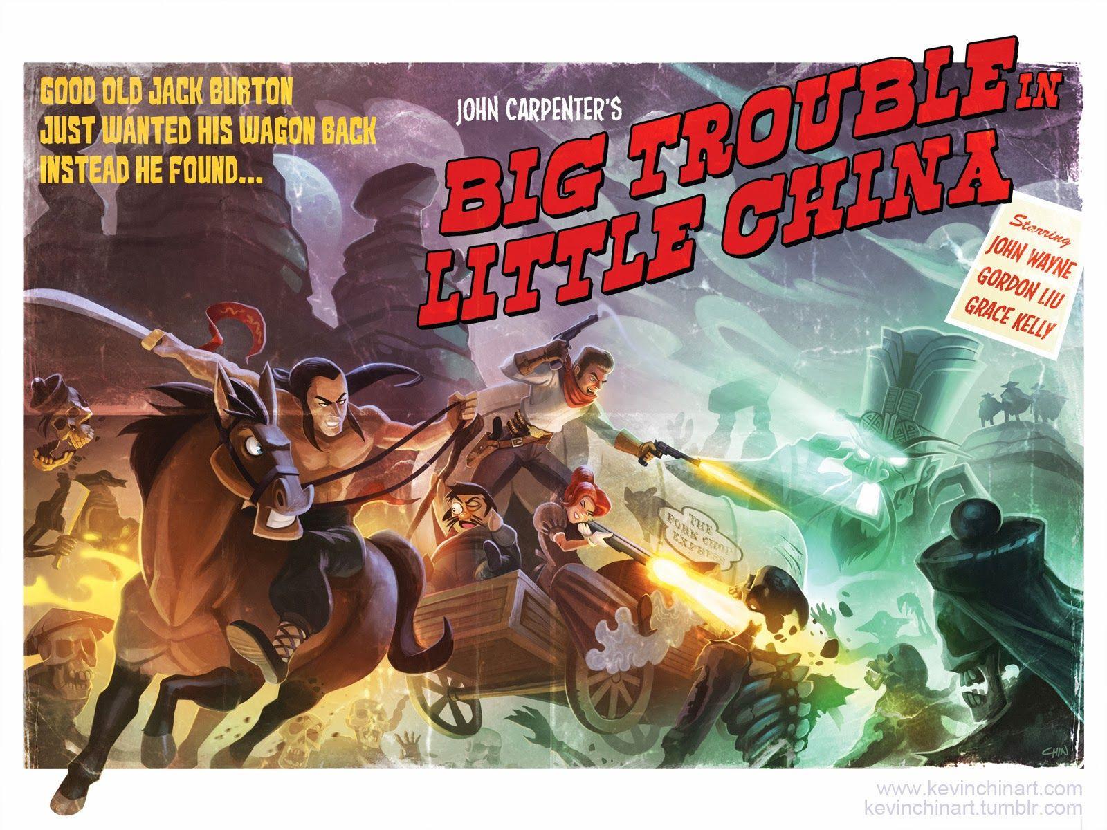 1600x1200 Kevin T. Chin's Art Journal: New Prints! Big Trouble in Little China!