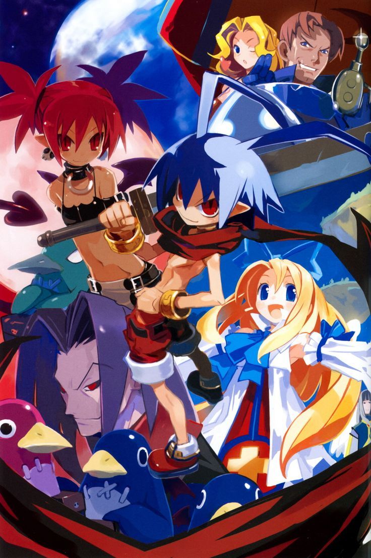 736x1106 Makai Senki Disgaea (Netherworld Battle Chronicle Disgaea) Takehito Wallpaper by Nippon Ichi Software Anime Image Board
